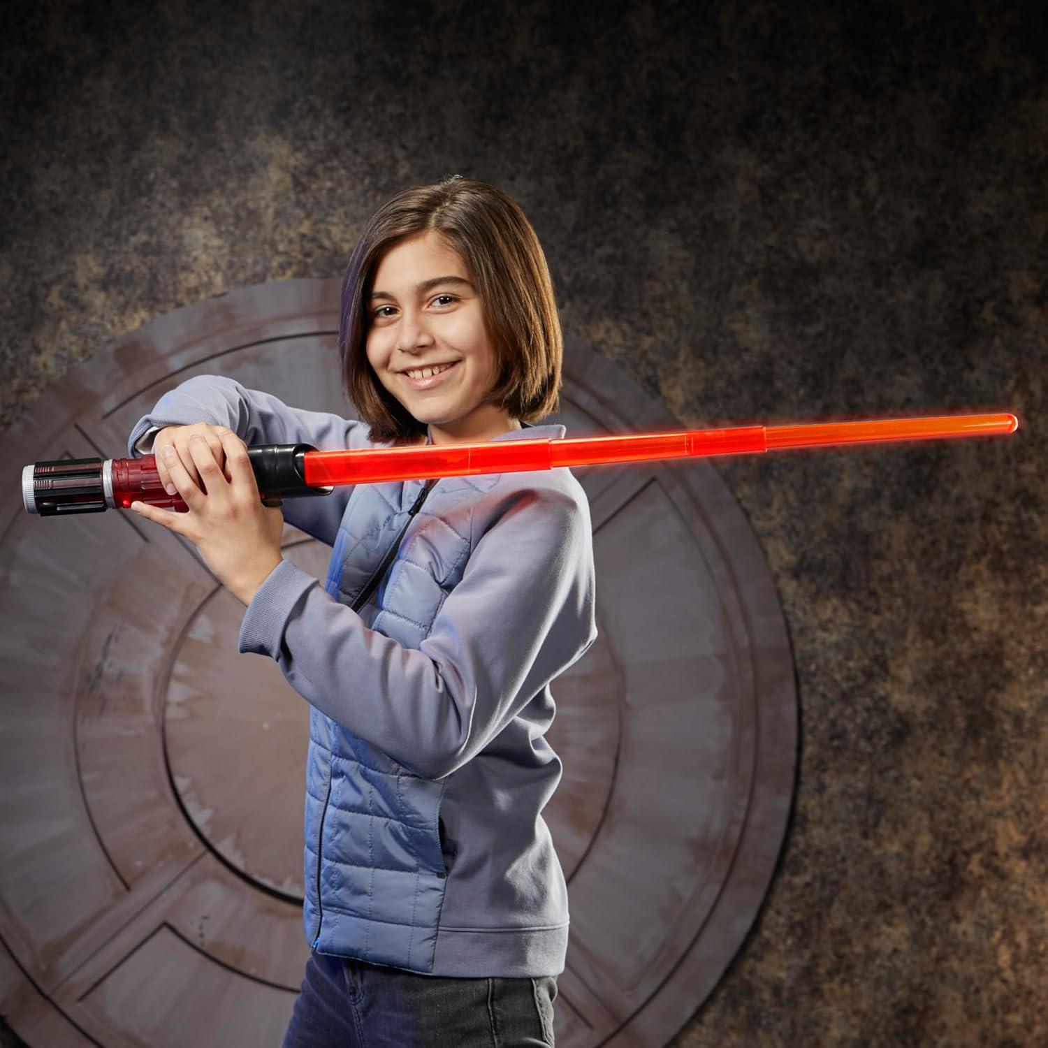 Sable de Luz Electrónico Darth Vader Kyber Hasbro Rojo