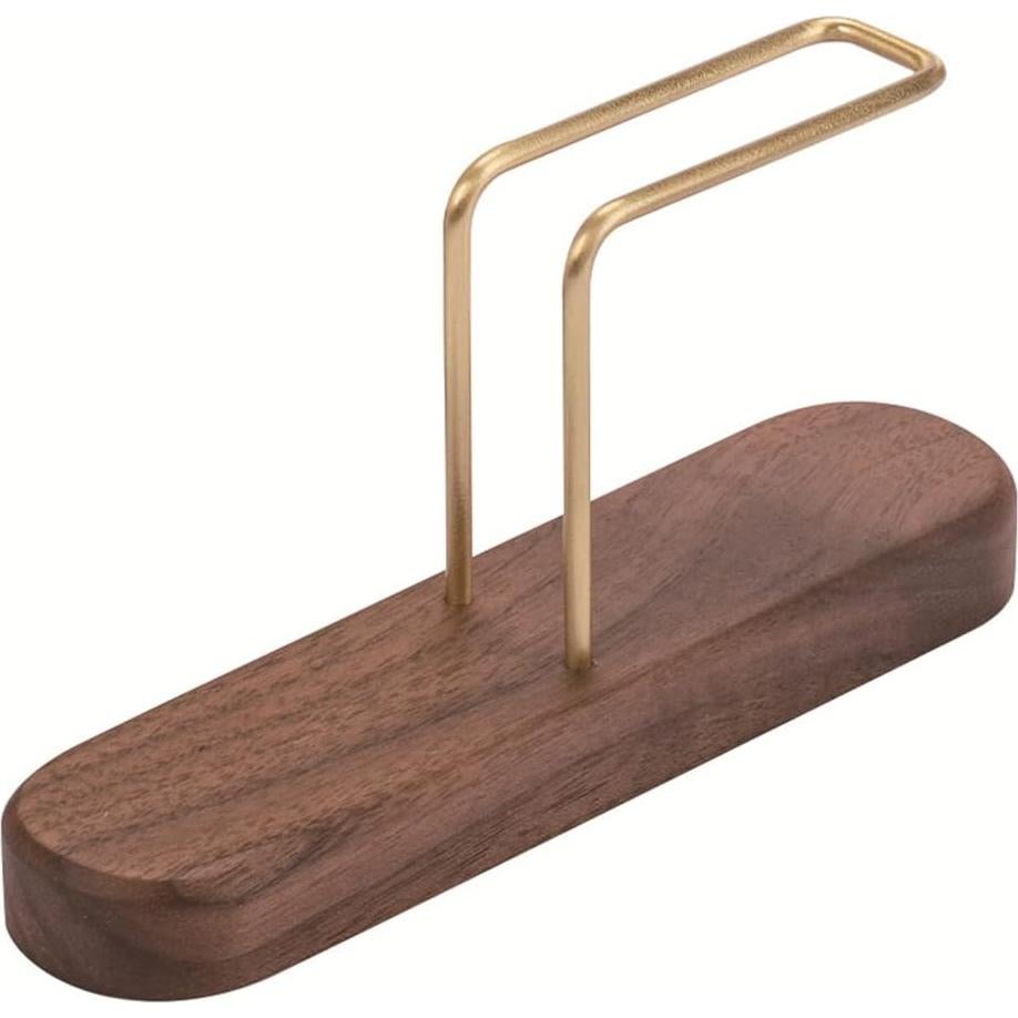 Soporte de Filtro de Café de Madera AXUYU - Organizador para Filtros #01, #02, V60