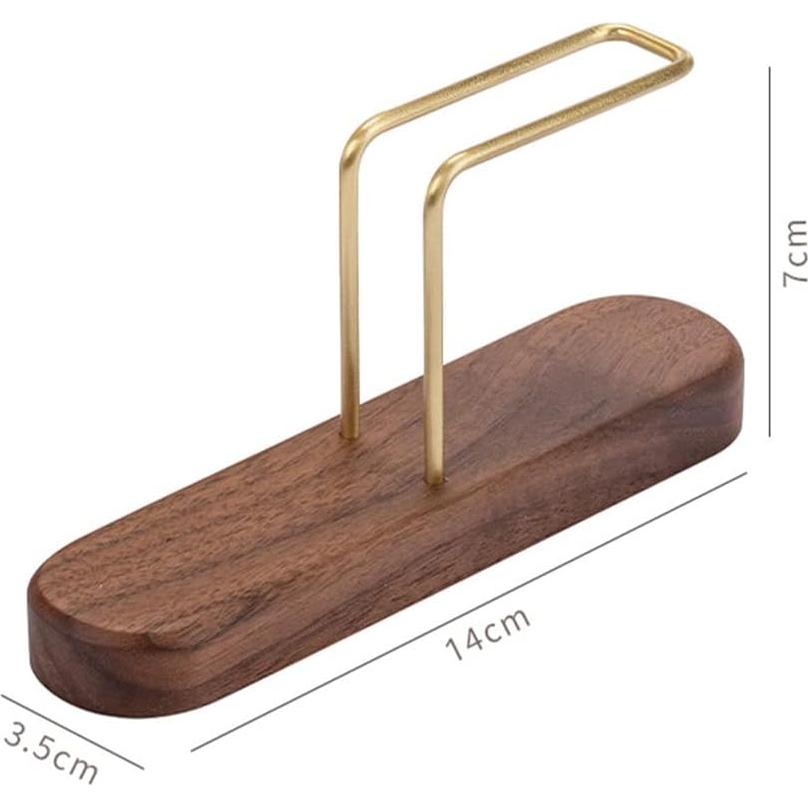 Soporte de Filtro de Café de Madera AXUYU - Organizador para Filtros #01, #02, V60