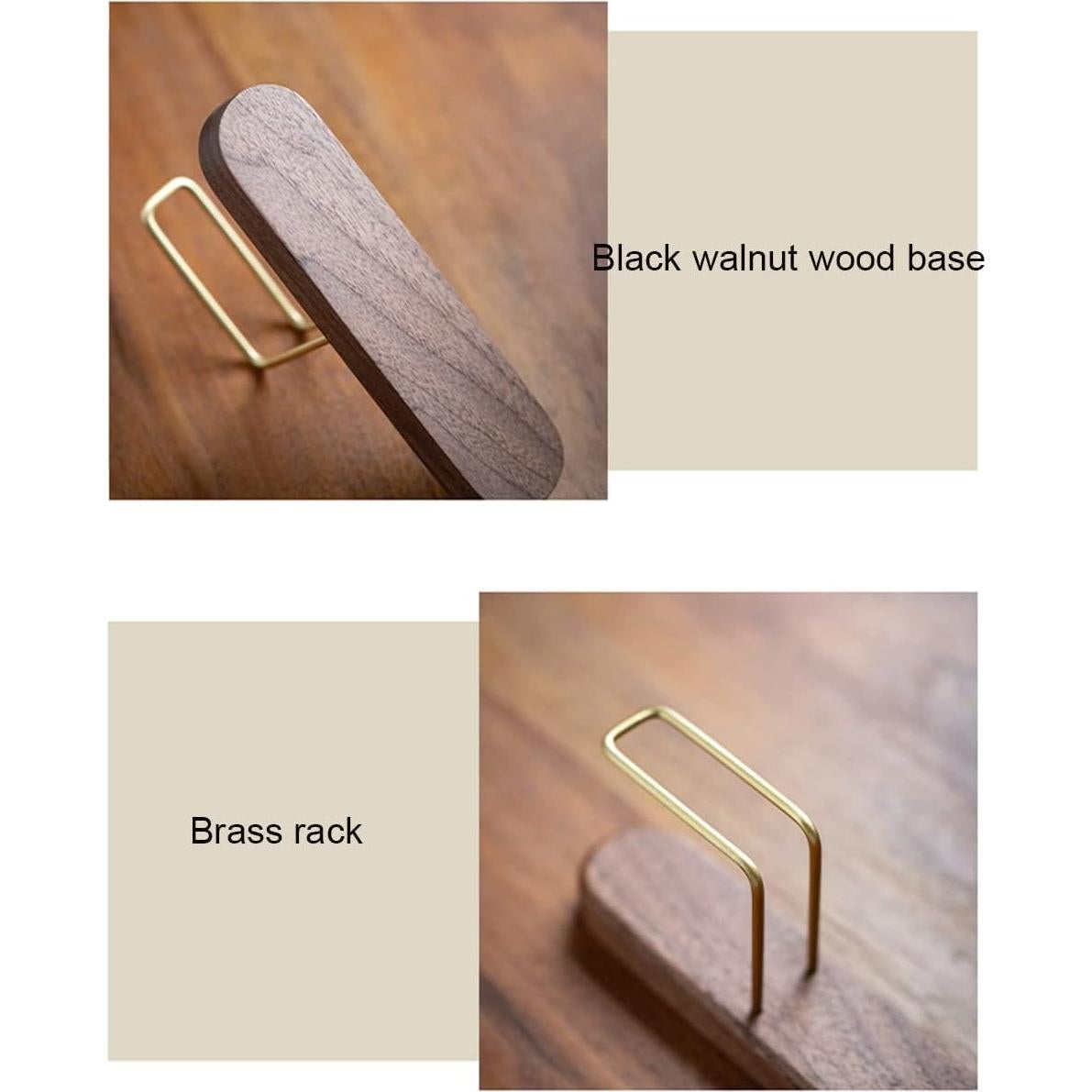 Soporte de Filtro de Café de Madera AXUYU - Organizador para Filtros #01, #02, V60