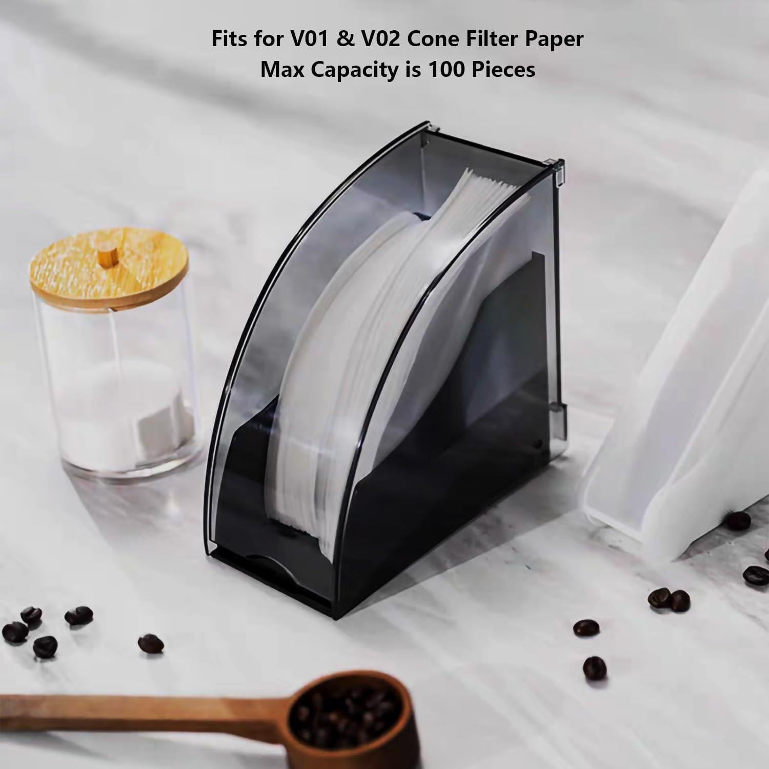 Soporte de Papel para Filtros de Café Kilimazart Grande Curvado