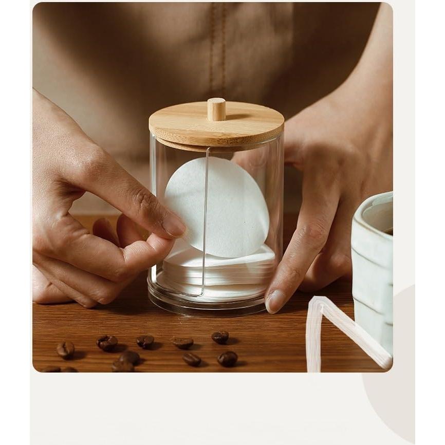 Contenedor de Almacenamiento de Filtros de Café RYUHYF 70mm