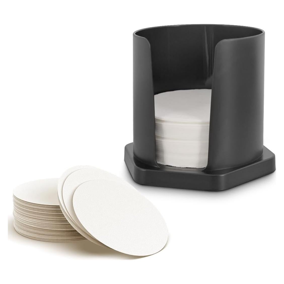 Soporte de Filtro de Café CAFEMASY con 200 Filtros Aeropress XL