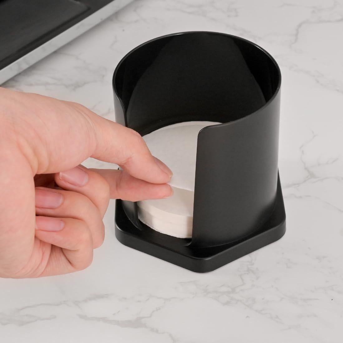 Soporte de Filtro de Café CAFEMASY con 200 Filtros Aeropress XL