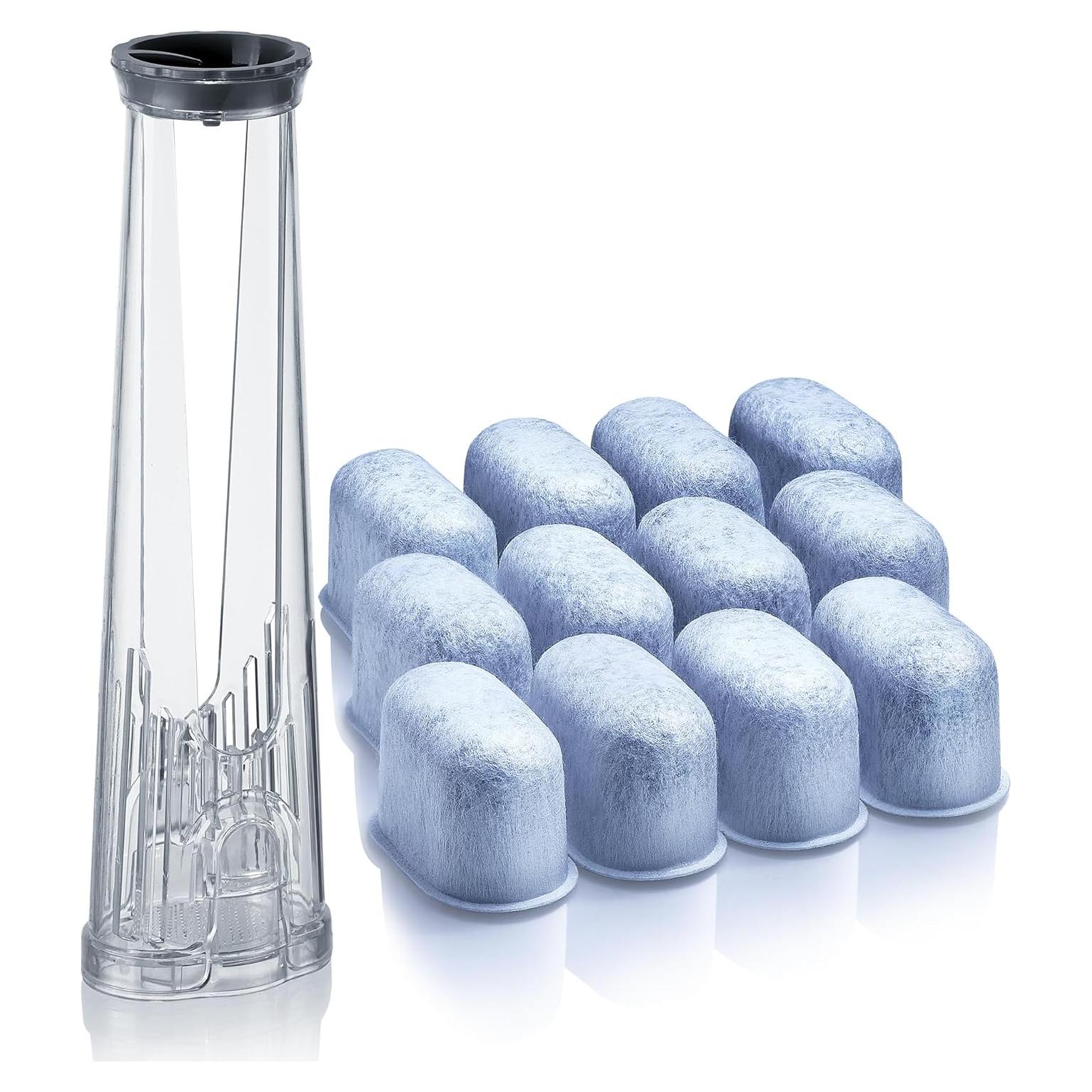 Soporte y 12 Filtros de Agua GoodCups para Cafeteras Keurig