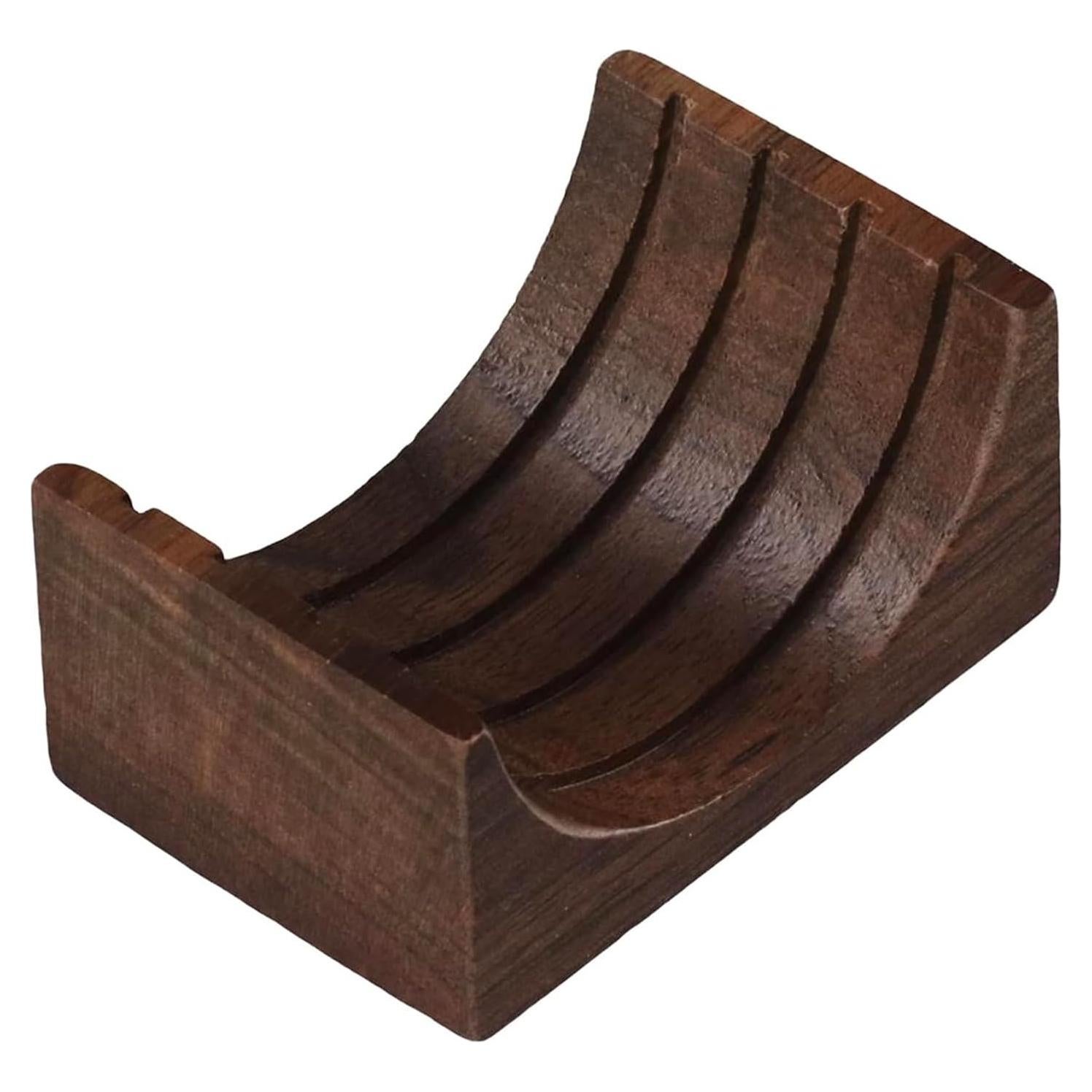 Filtro de Café Reutilizable Hobbyme con Soporte de Madera de Nogal