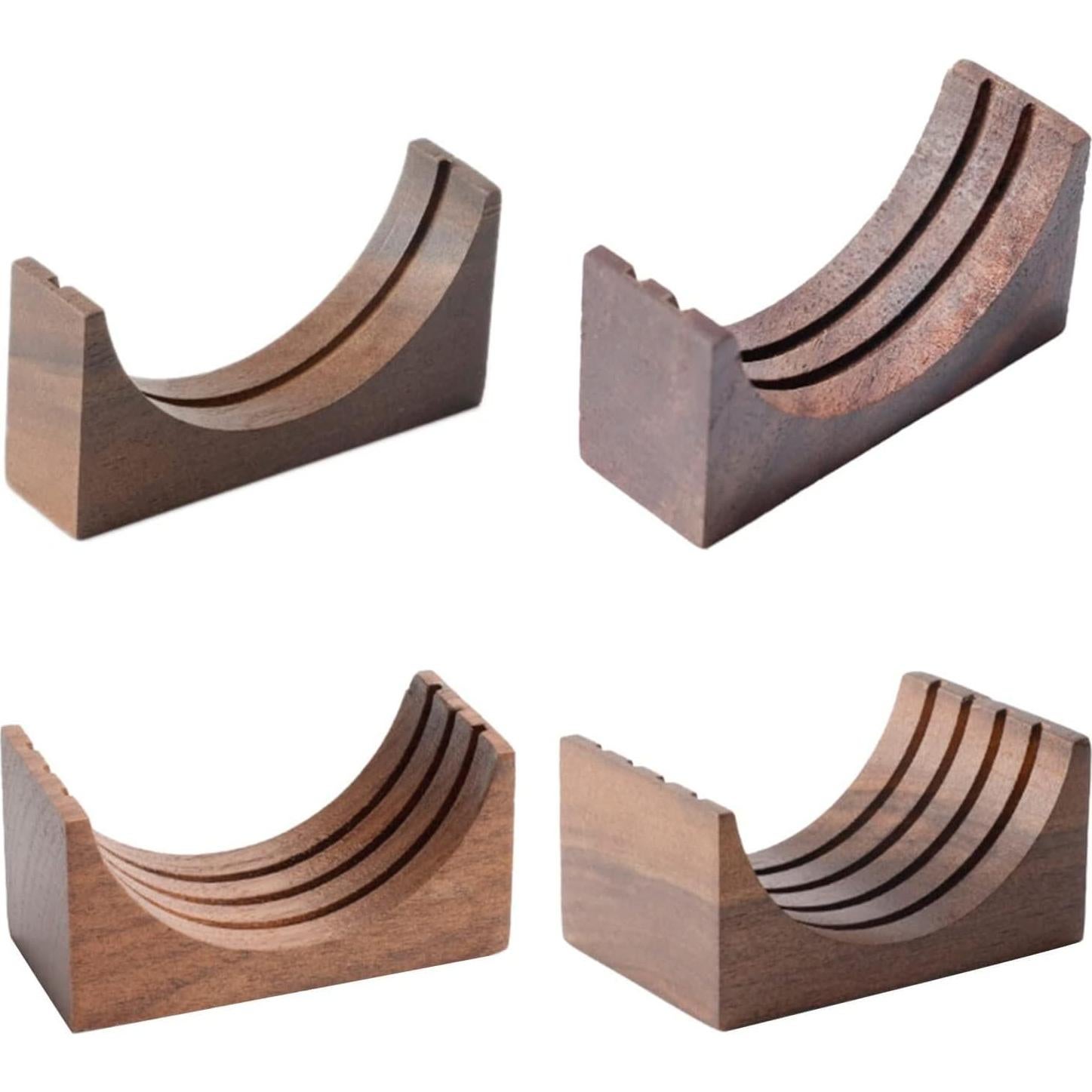 Soporte de Madera para Portafiltro de Café WsjiaboFux 51/53/58mm