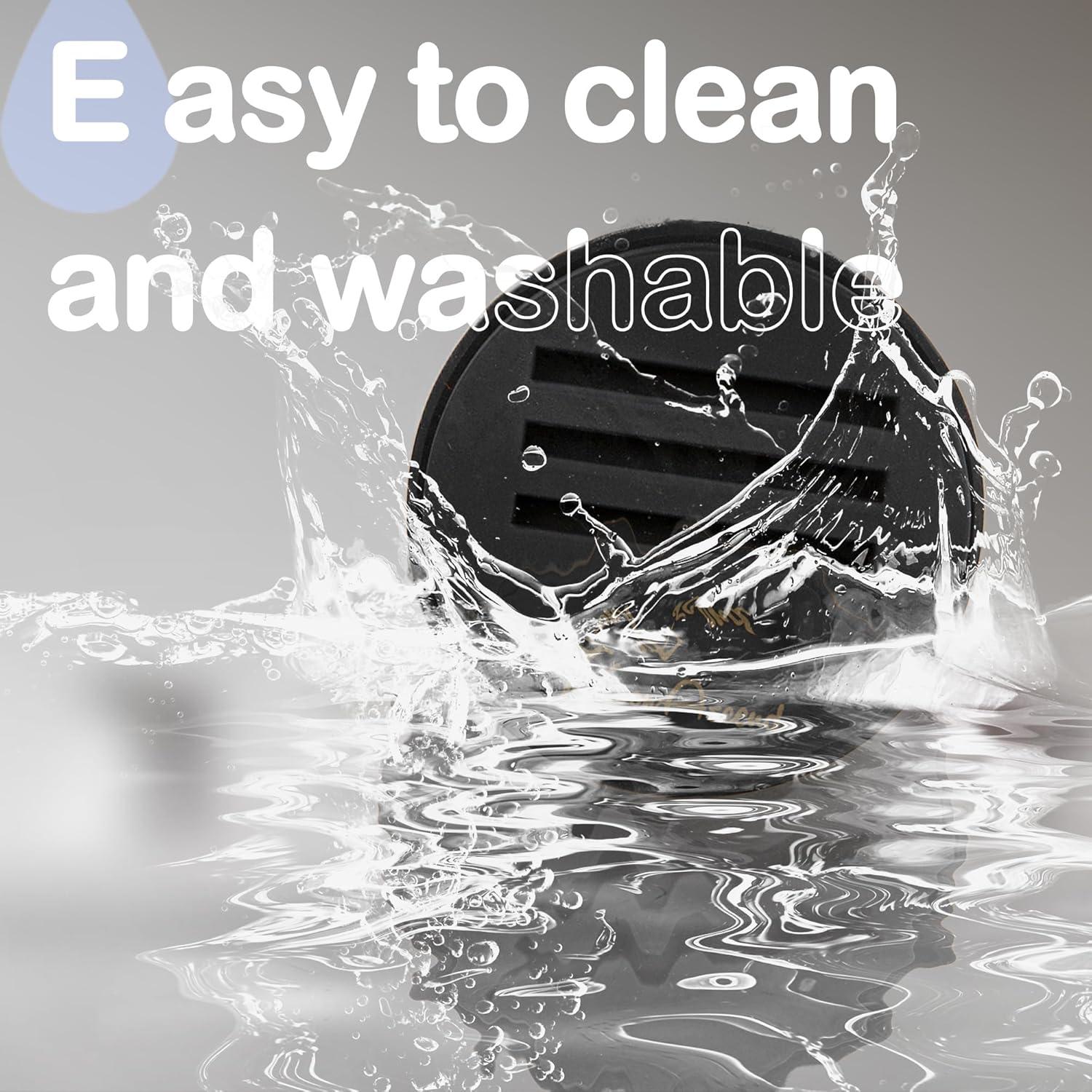 Soporte de Pantalla de Puck de Café DZ-1 - Silicona Negra