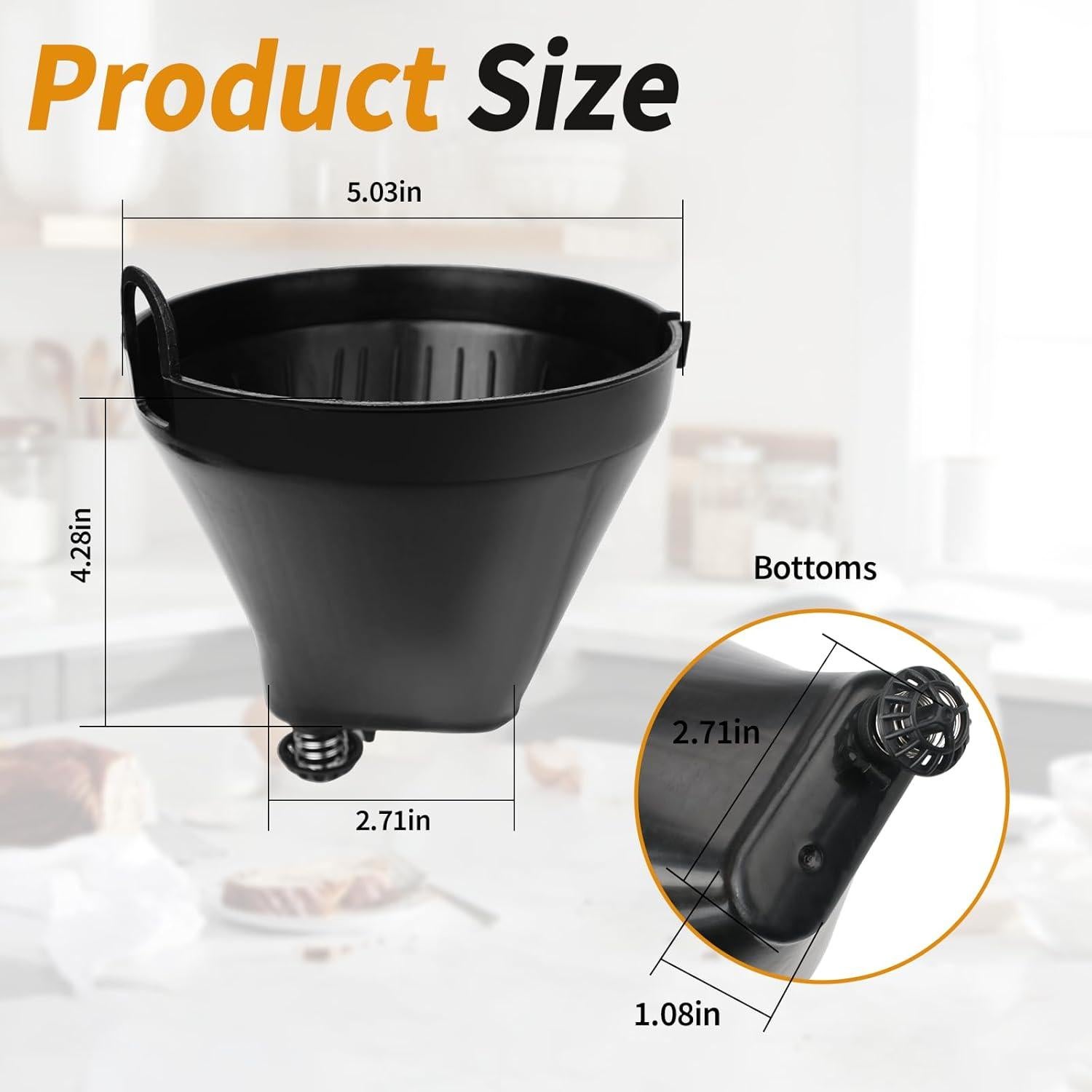 Filtro de Repuesto Canasta Cuisinart DCC-1200FB 1 Unidad