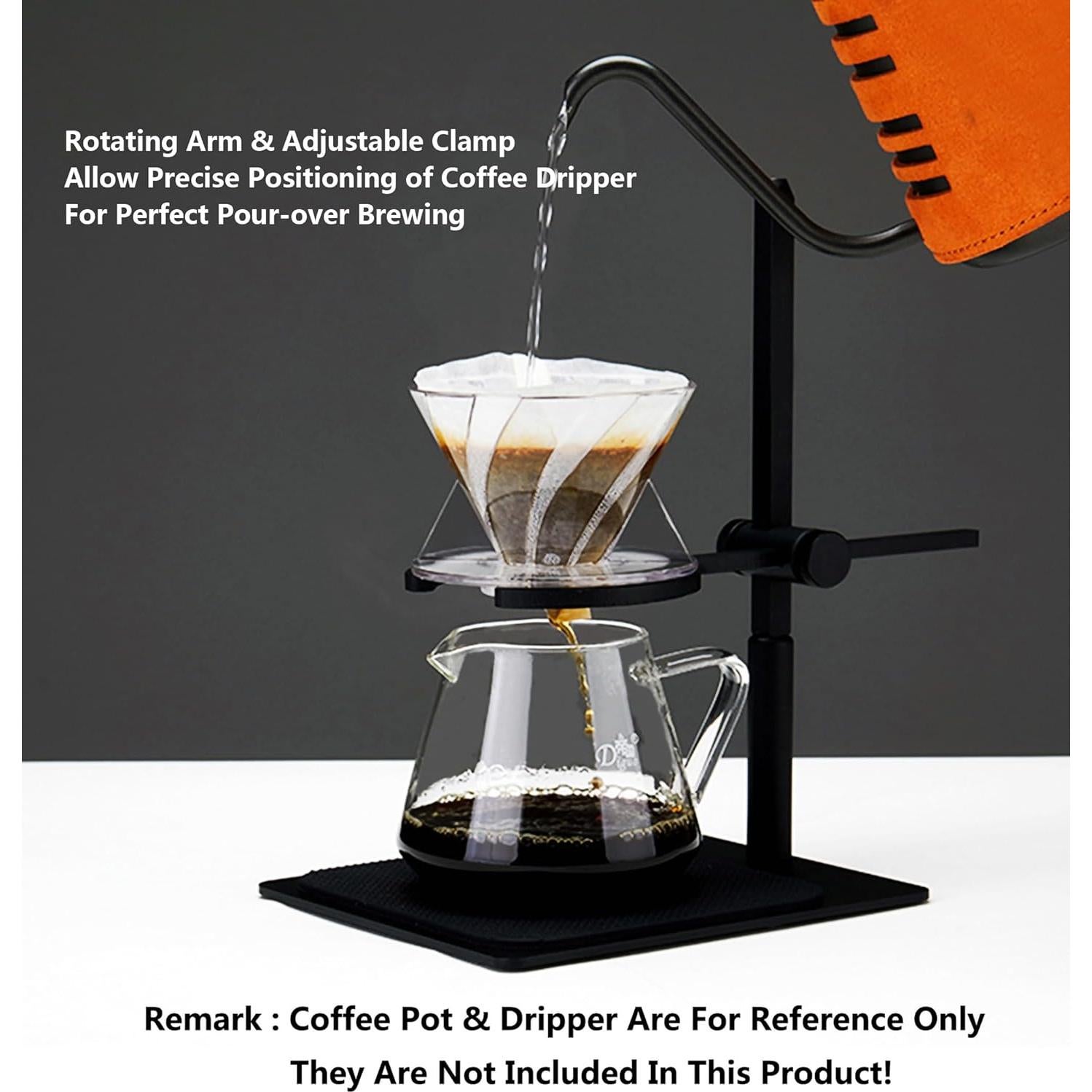 Soporte Ajustable para Cafetera de Goteo Makidar Negro