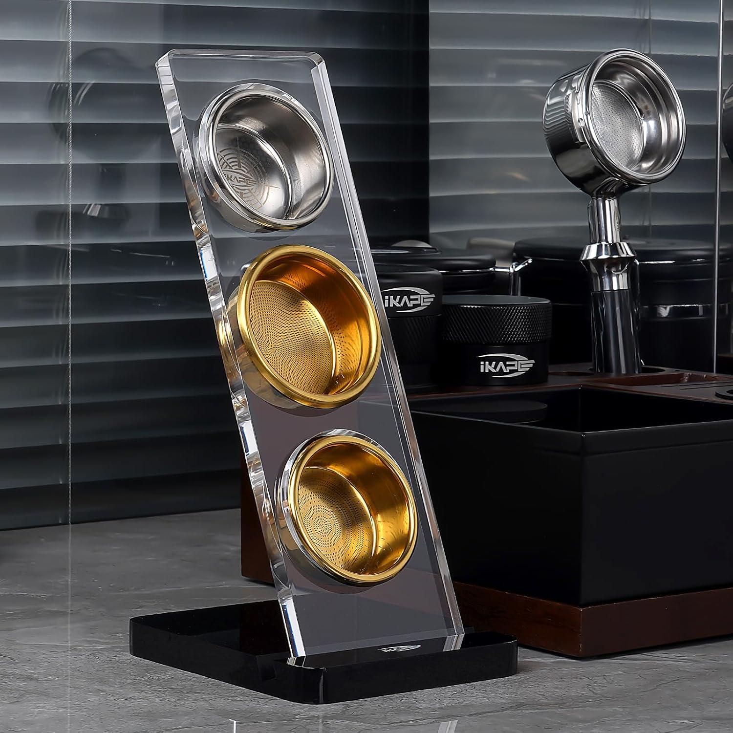 Soporte de Exhibición para Canasta de Filtro IKAPE 54mm/58mm