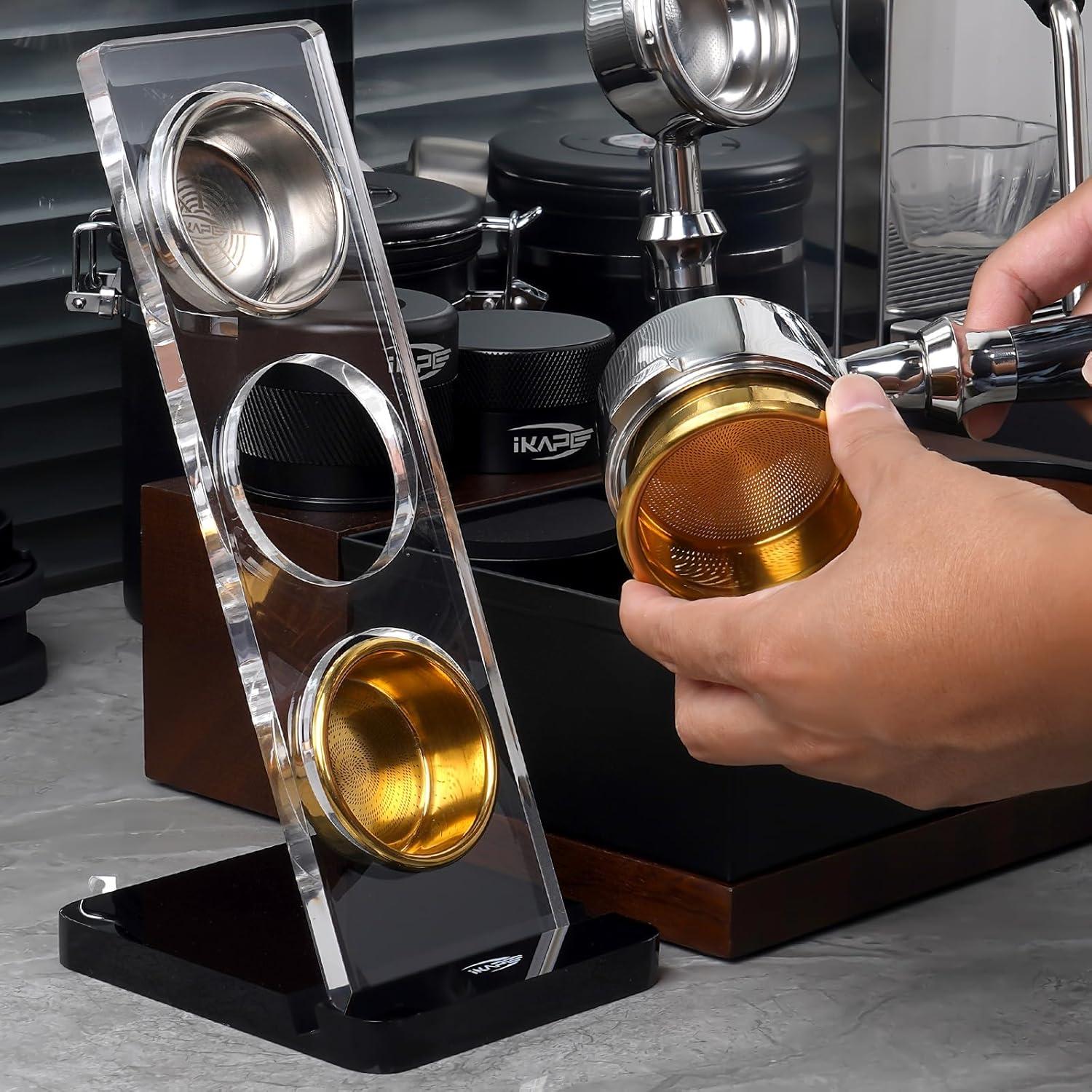 Soporte de Exhibición para Canasta de Filtro IKAPE 54mm/58mm