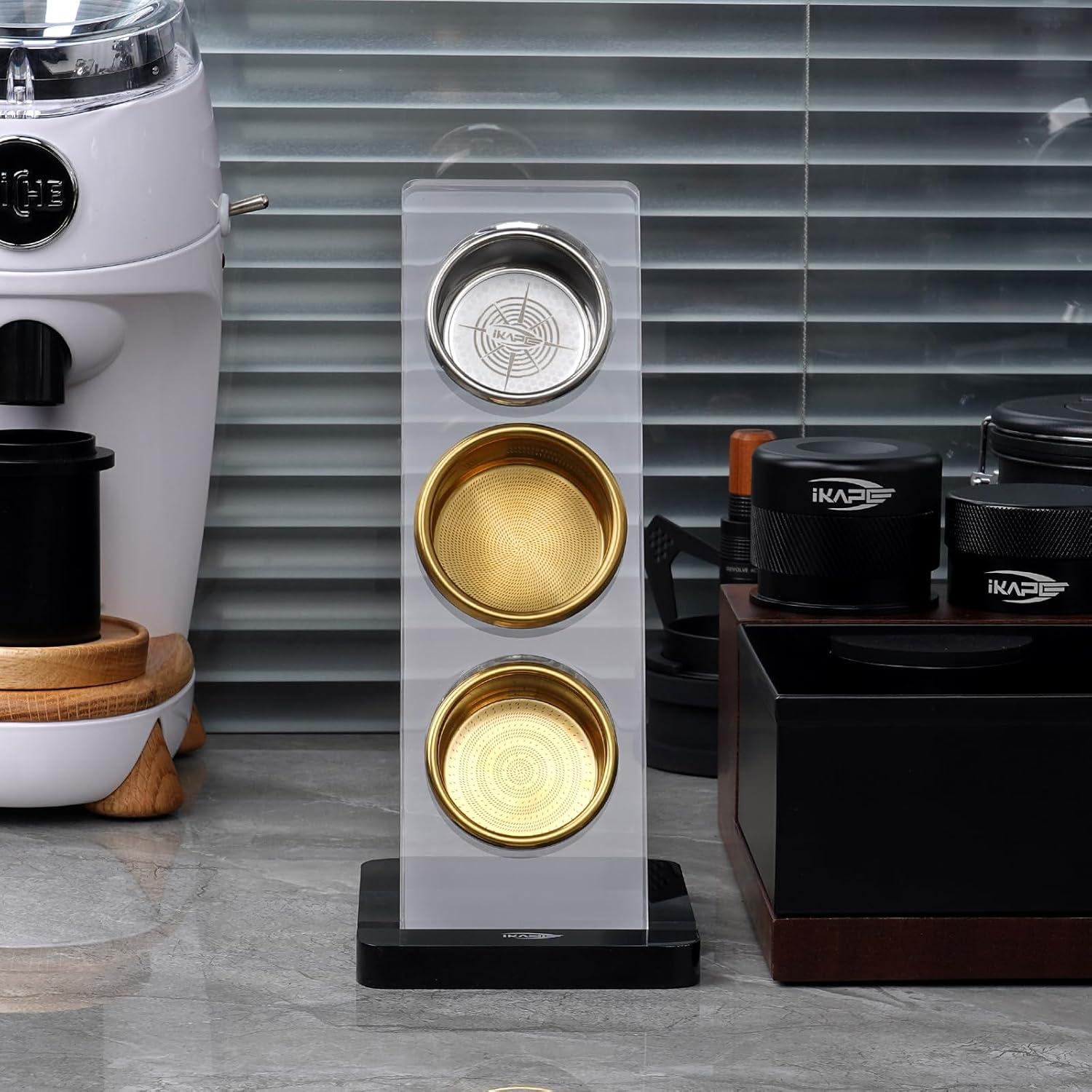 Soporte de Exhibición para Canasta de Filtro IKAPE 54mm/58mm