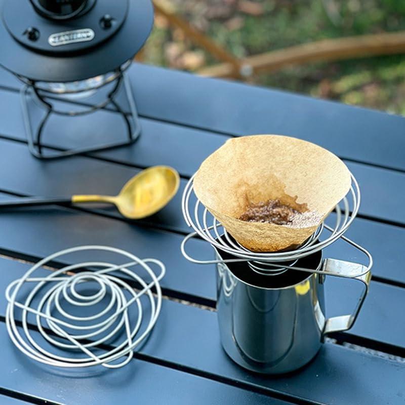 Paquete de 2 Filtros de Café Plegables RecDec Acero Inoxidable