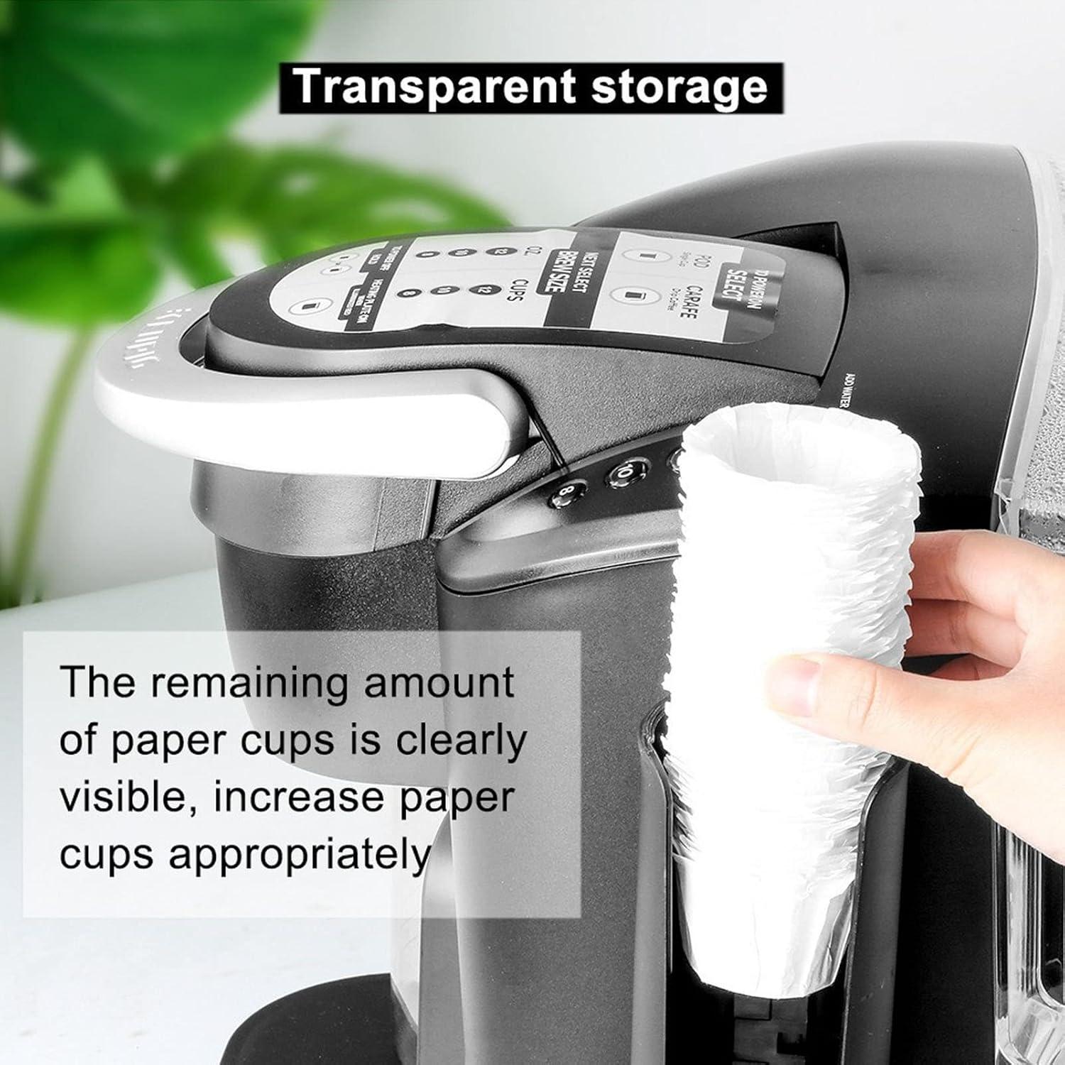 Dispensador de Filtros de Café BTSEURY con Tapa Abatible