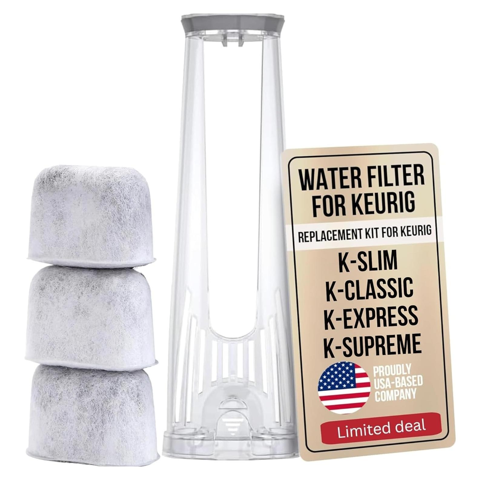 Kit de Inicio Filtro de Agua PureHQ para Cafeteras Keurig