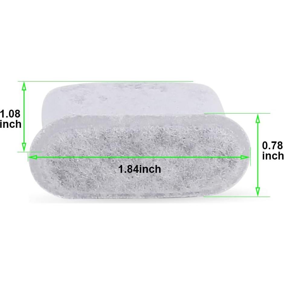Soporte de Filtro de Agua Anbige con 6 Filtros de Carbón