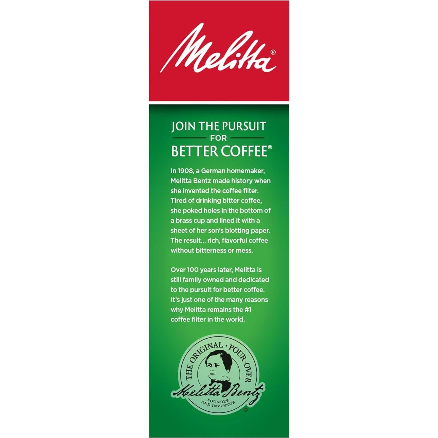 Filtro de Café Melitta BRWN NO2 Cono Papel 1 Unidad