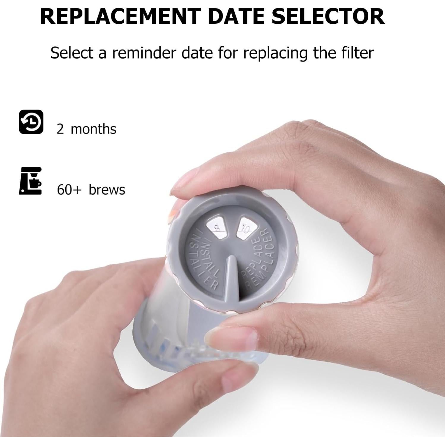 Kit de Inicio Filtro de Agua Fanativita para Cafeteras Keurig