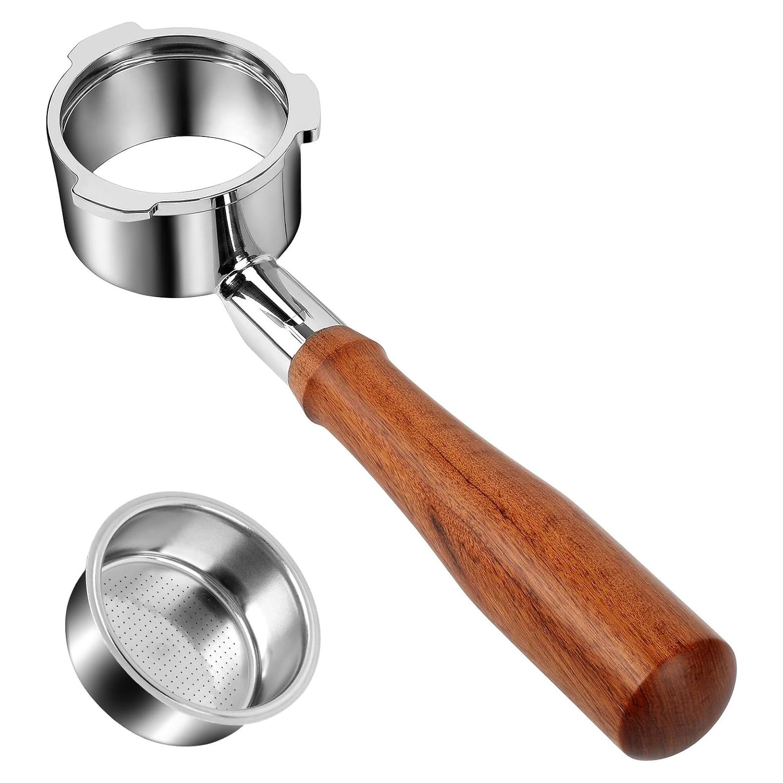 Portafiltro Sin Fondo 51mm Fogkay para Espresso y Cappuccino