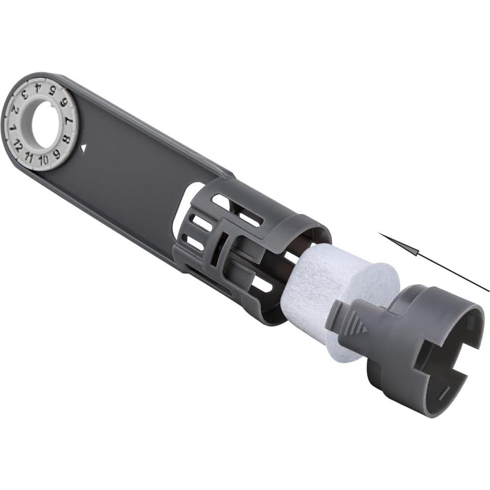 Soporte de Filtro de Agua Anbige con 12 Filtros de Carbón para Cafeteras Ninja