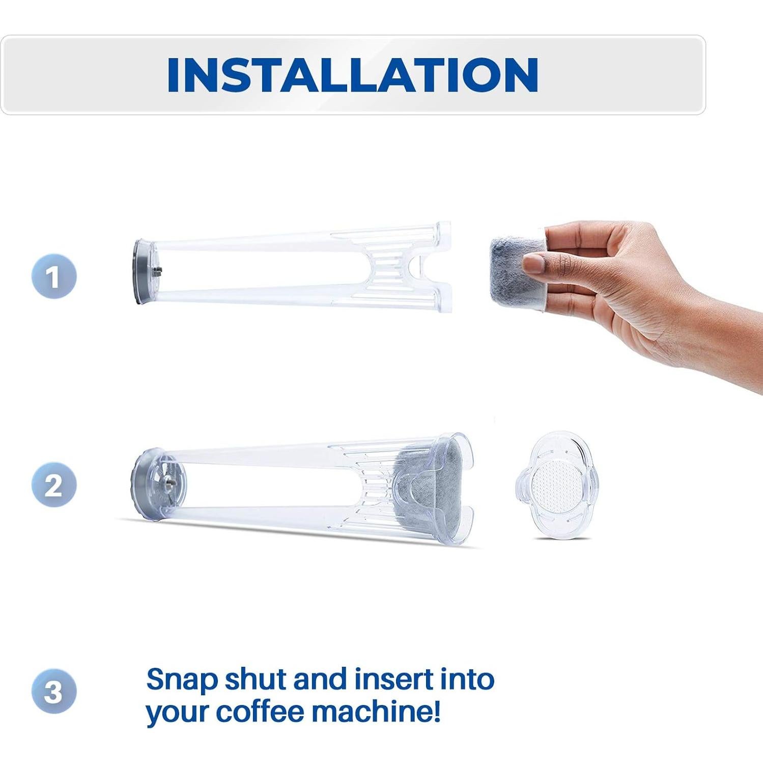 Kit de Inicio K&J para Cafetera Keurig 2.0 - 6 Filtros de Agua