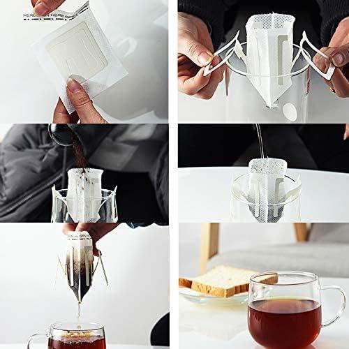 50 Filtros de Café Desechables Ergonflow Biodegradables