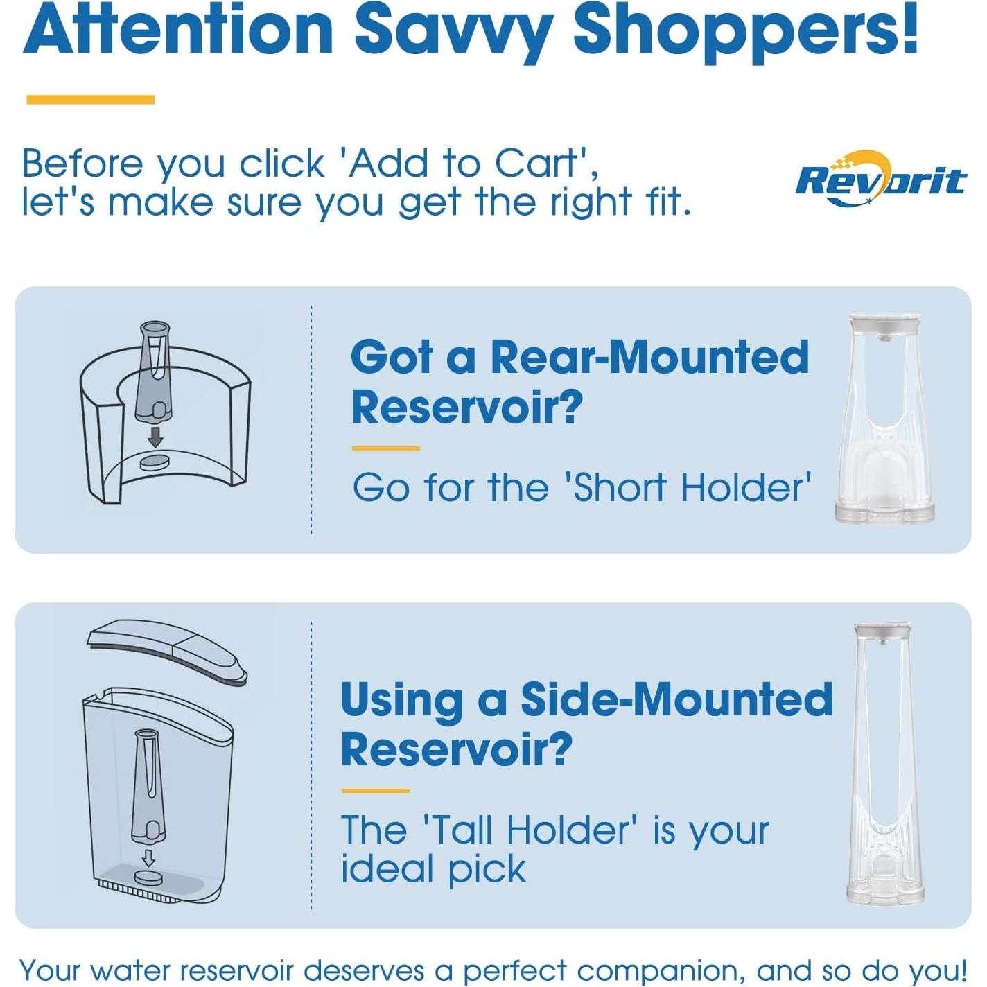 Kit de Filtros de Agua Revorit para Cafeteras Keurig 2.0 - 12 Filtros