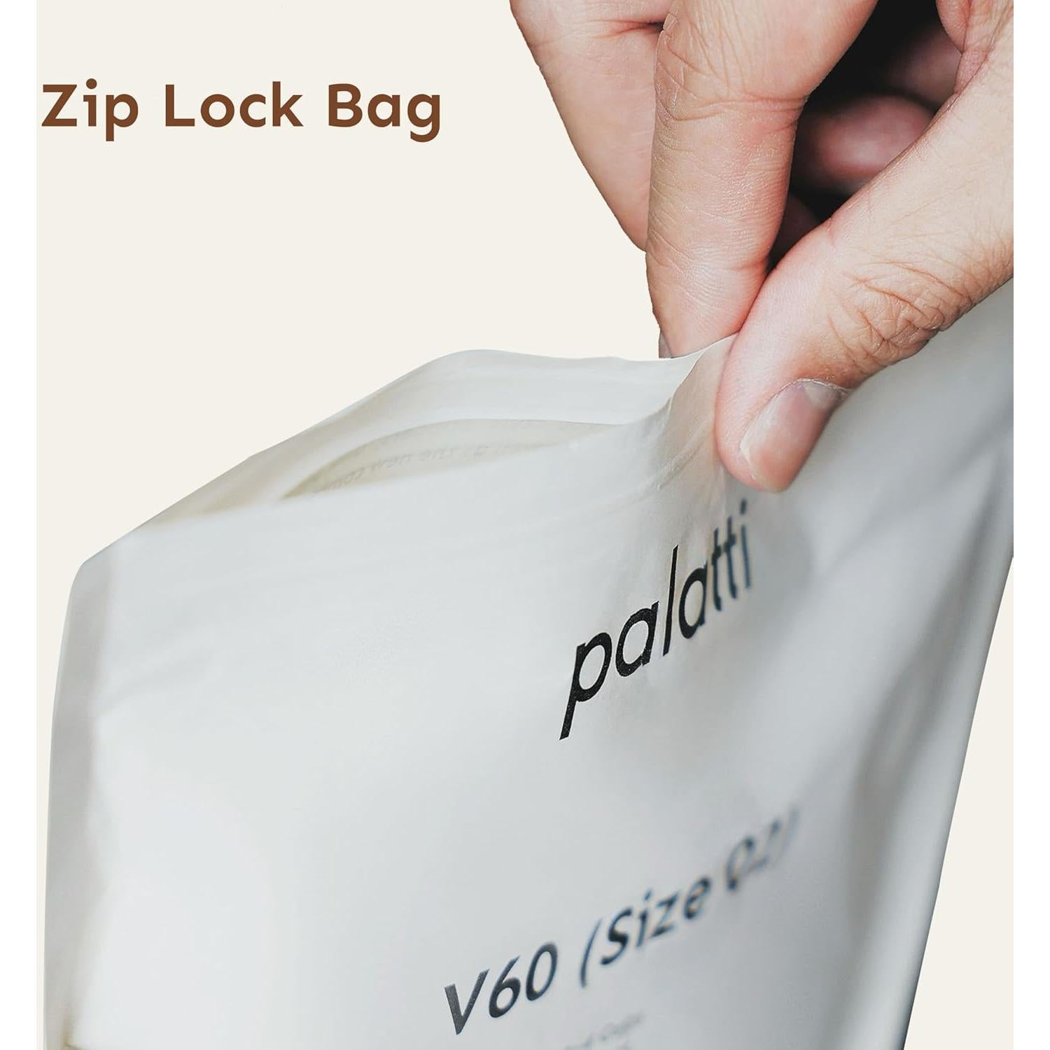 Filtros de Papel Trapezoidal Palatti 102 - 100 Unidades