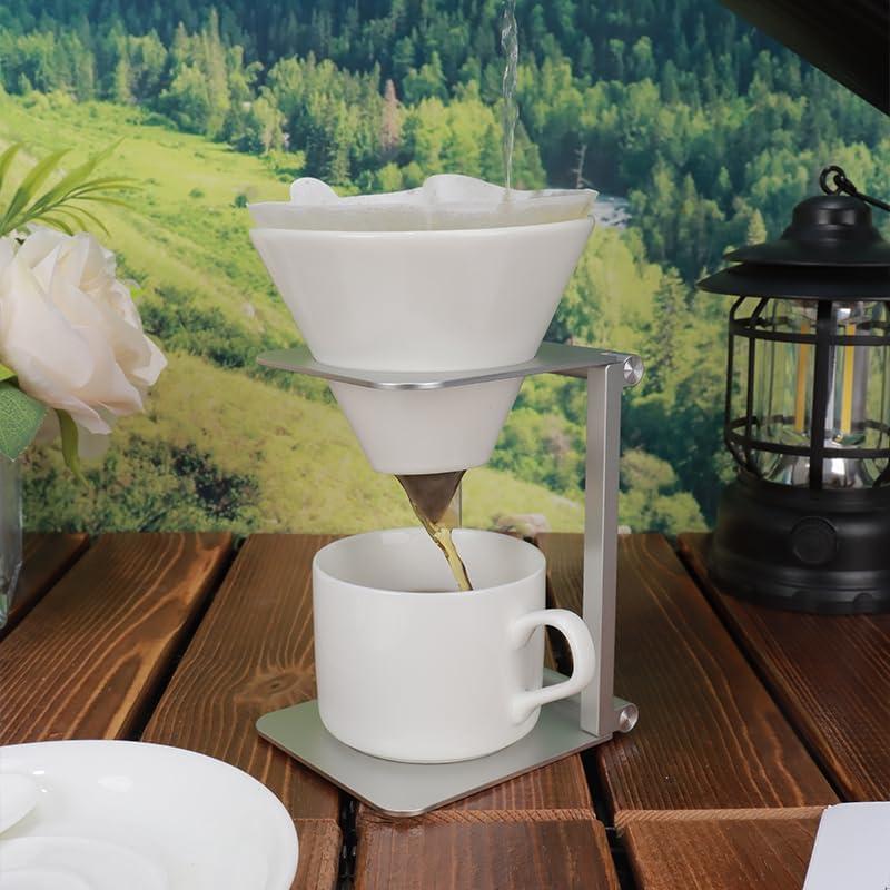 Soporte de café portátil TYGHF, plegable y ligero, 9.5x13.6 cm