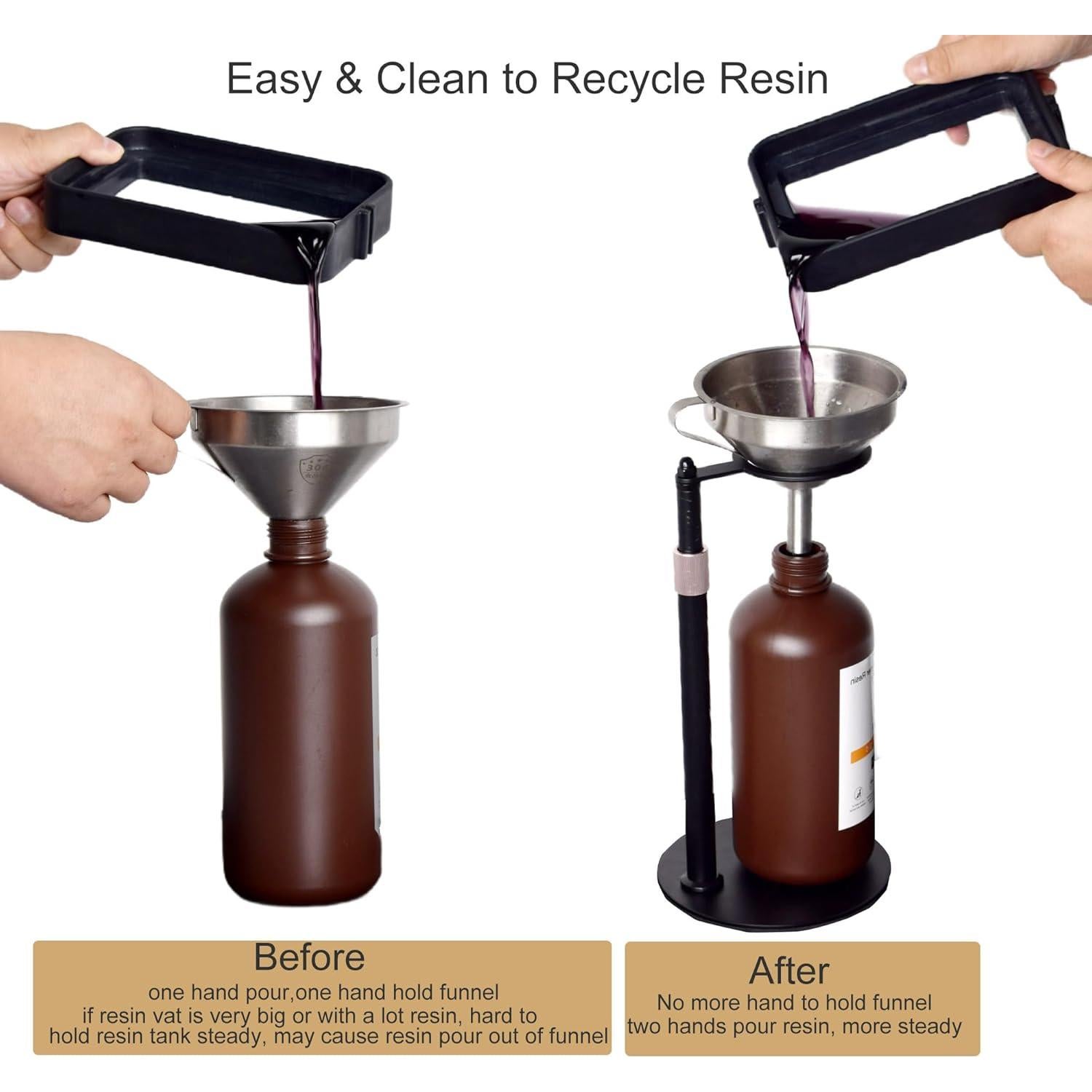 Soporte de Filtro de Resina Ajustable Metalico para Impresora 3D