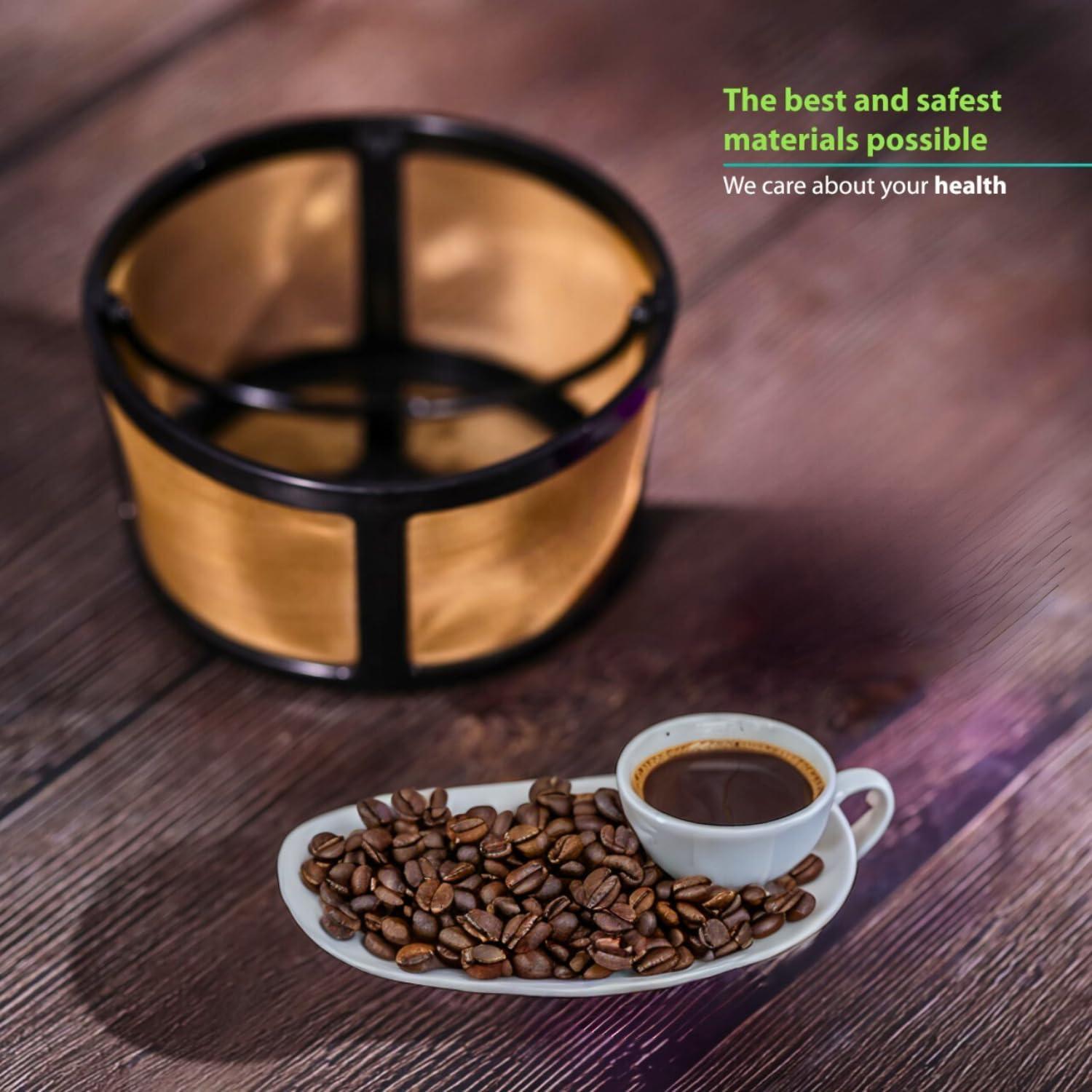 Filtro de café reutilizable PureHQ para Keurig K-Duo - Malla dorada