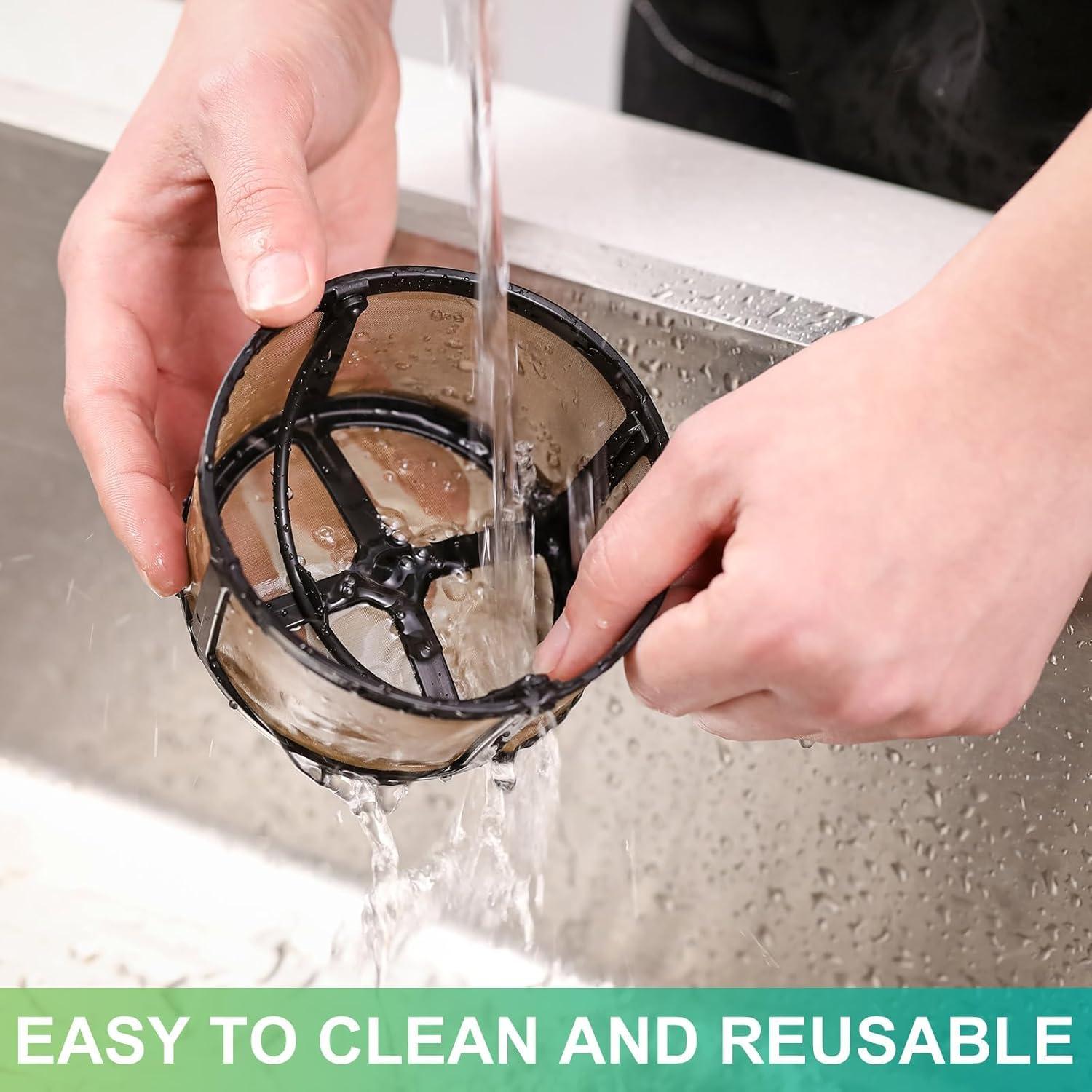 Filtro de café reutilizable PureHQ para Keurig K-Duo - Malla dorada