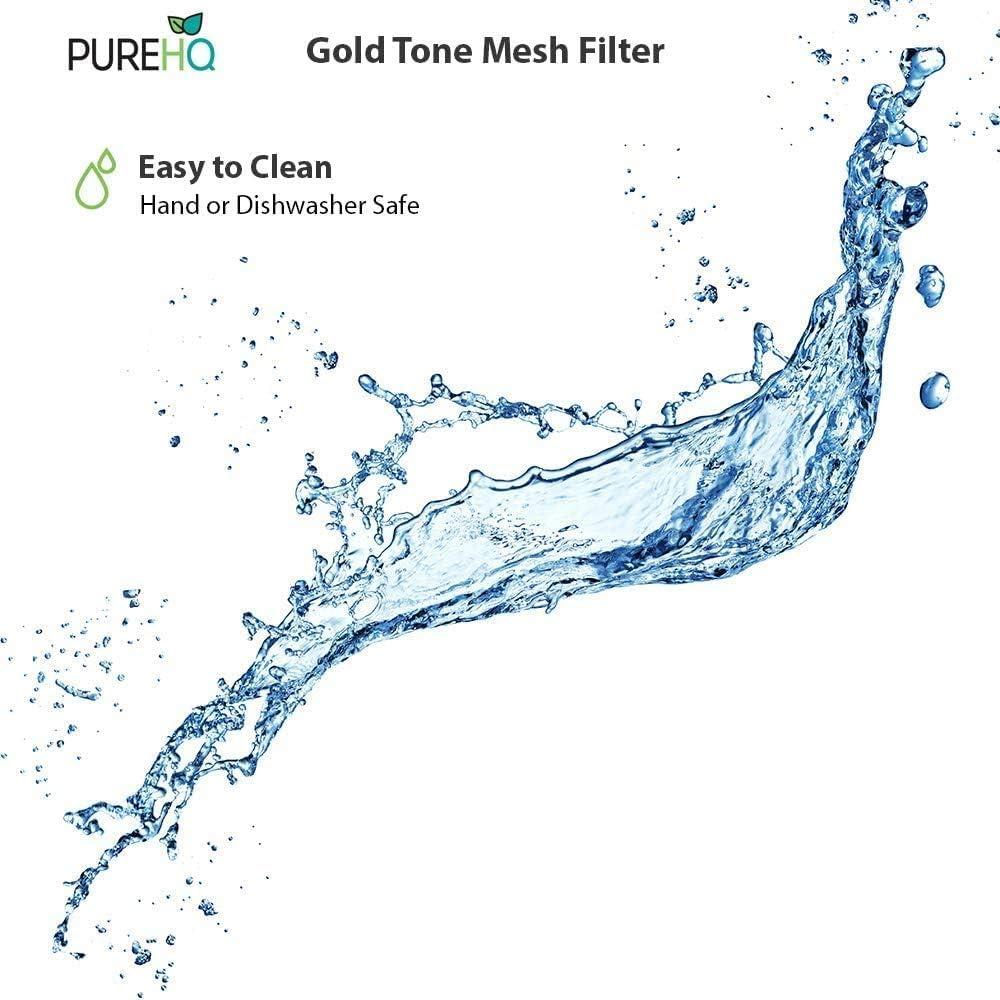 Filtro de café reutilizable PureHQ para Keurig K-Duo - Malla dorada