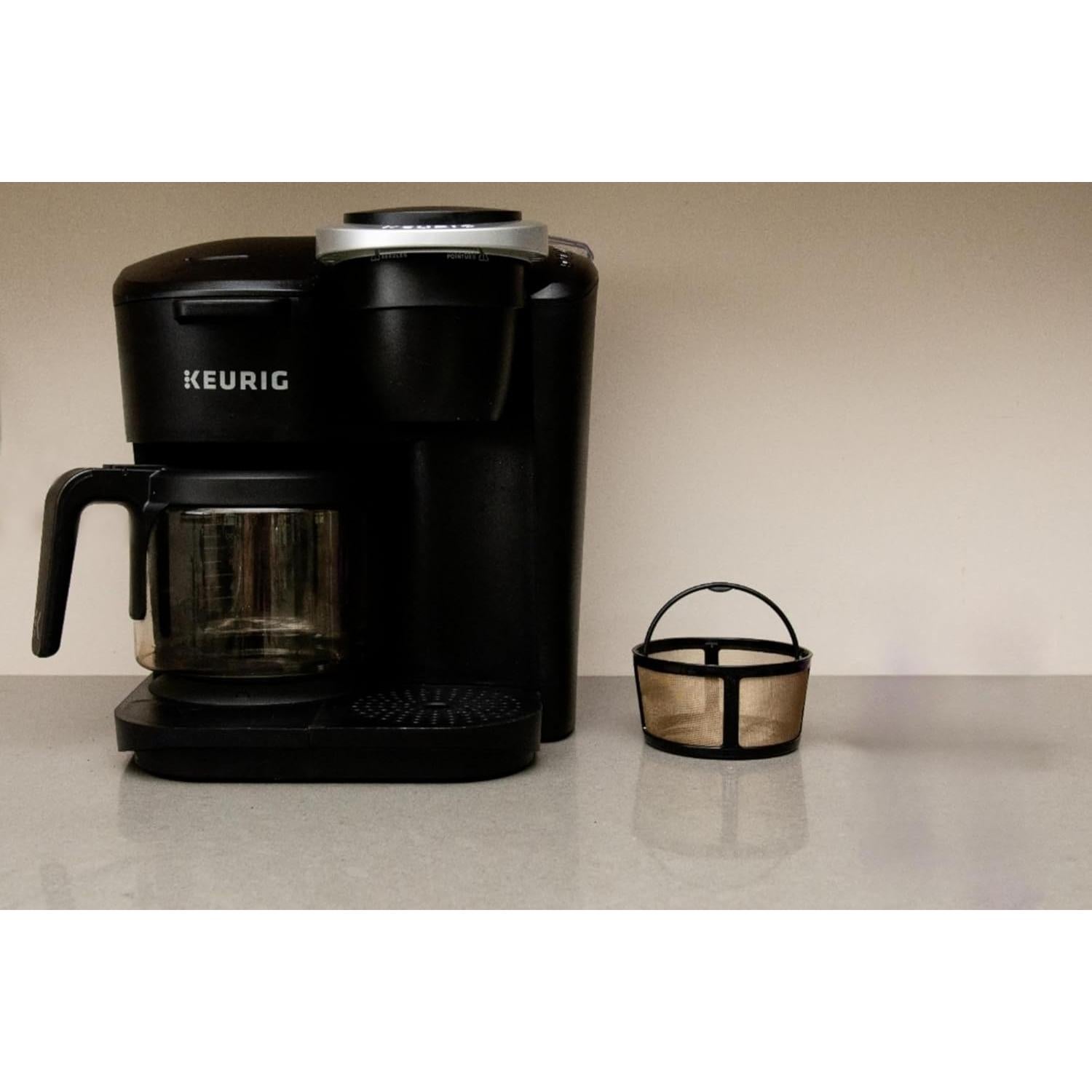 Filtro de café reutilizable PureHQ para Keurig K-Duo - Malla dorada