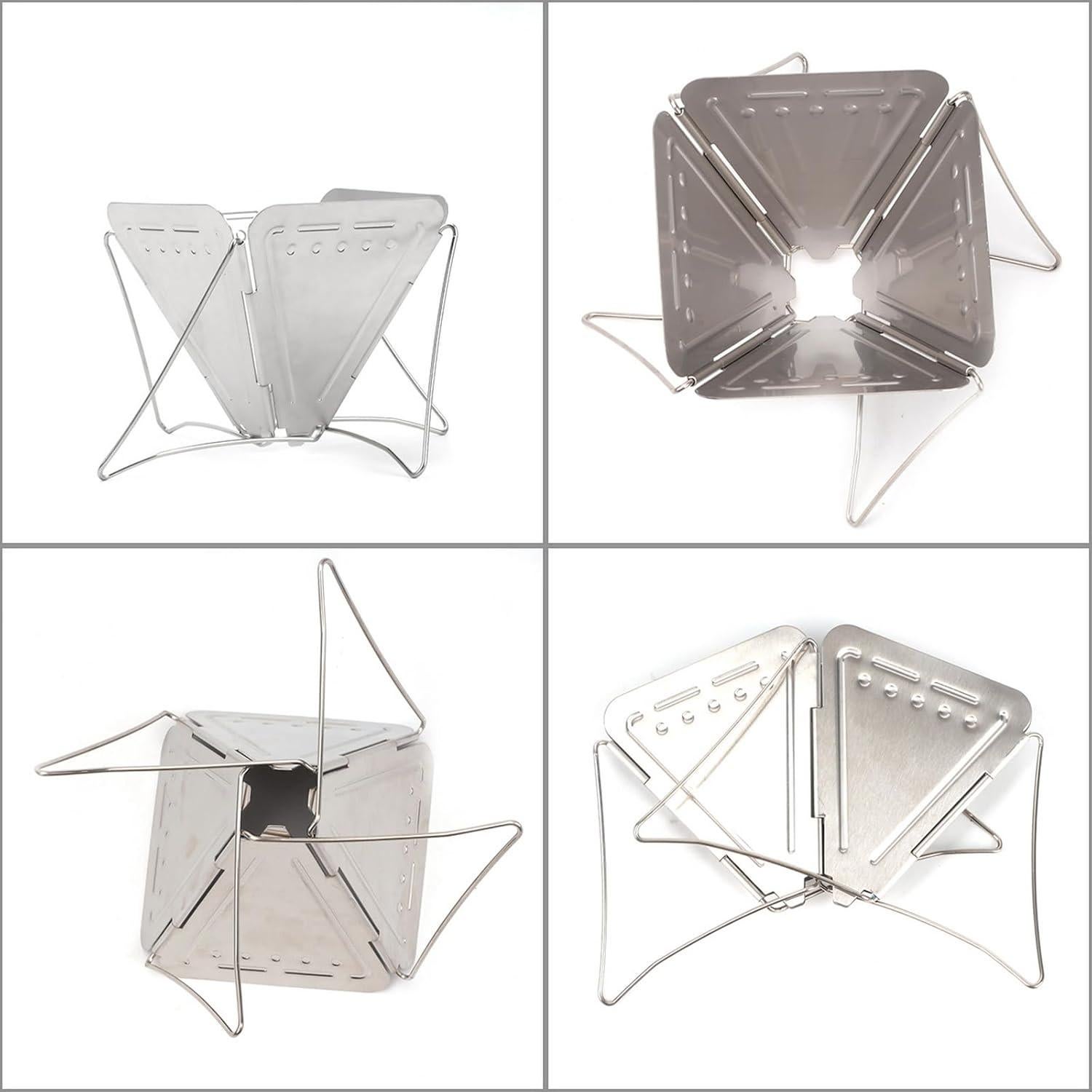 Soporte de Filtro de Café Plegable VANANA Acero Inoxidable 10.16 cm