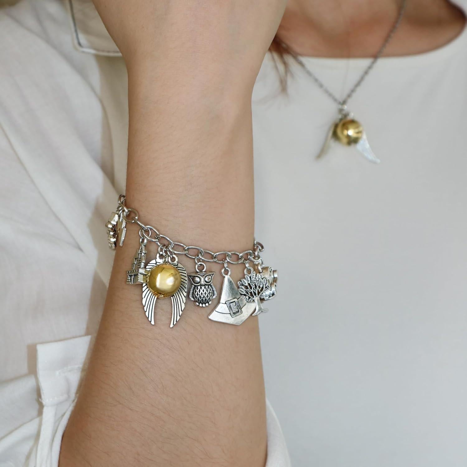 Conjunto de Pulseras de Encanto - Joyería Ajustable para Niñas