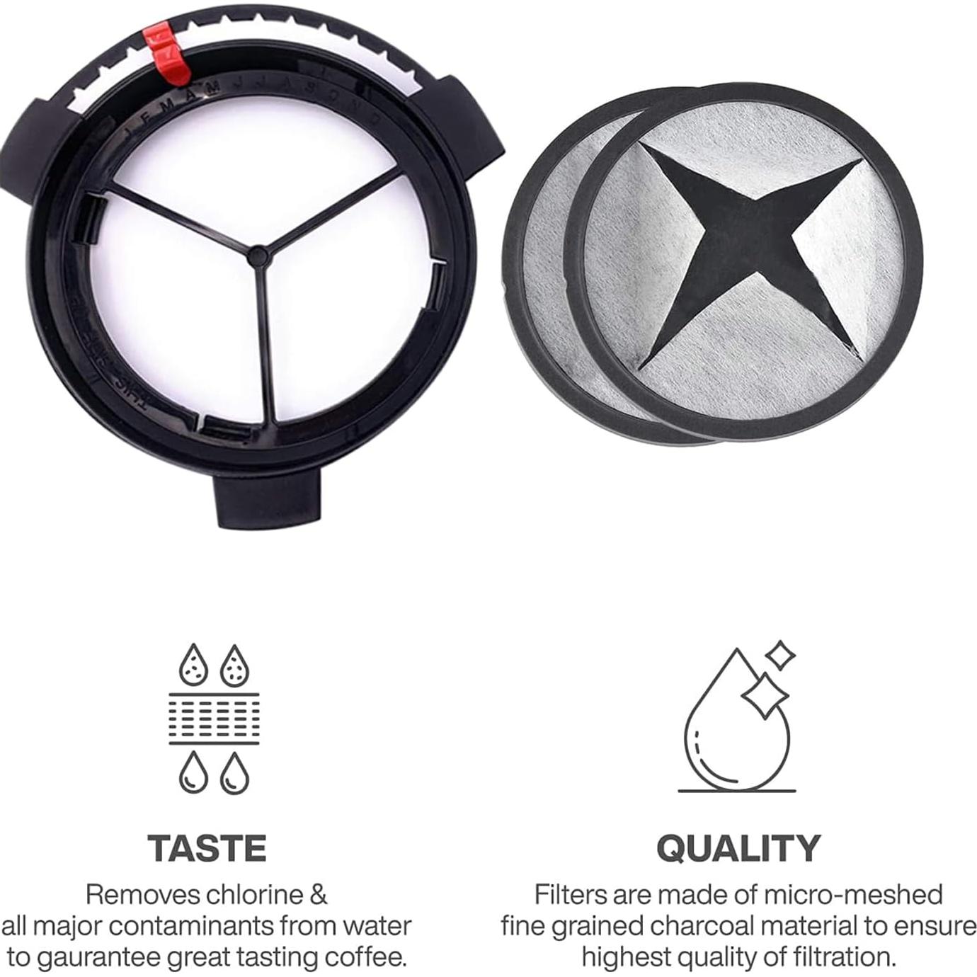 Discos de Filtro de Café BRENSTEN para Mr. Coffee - 6 Piezas