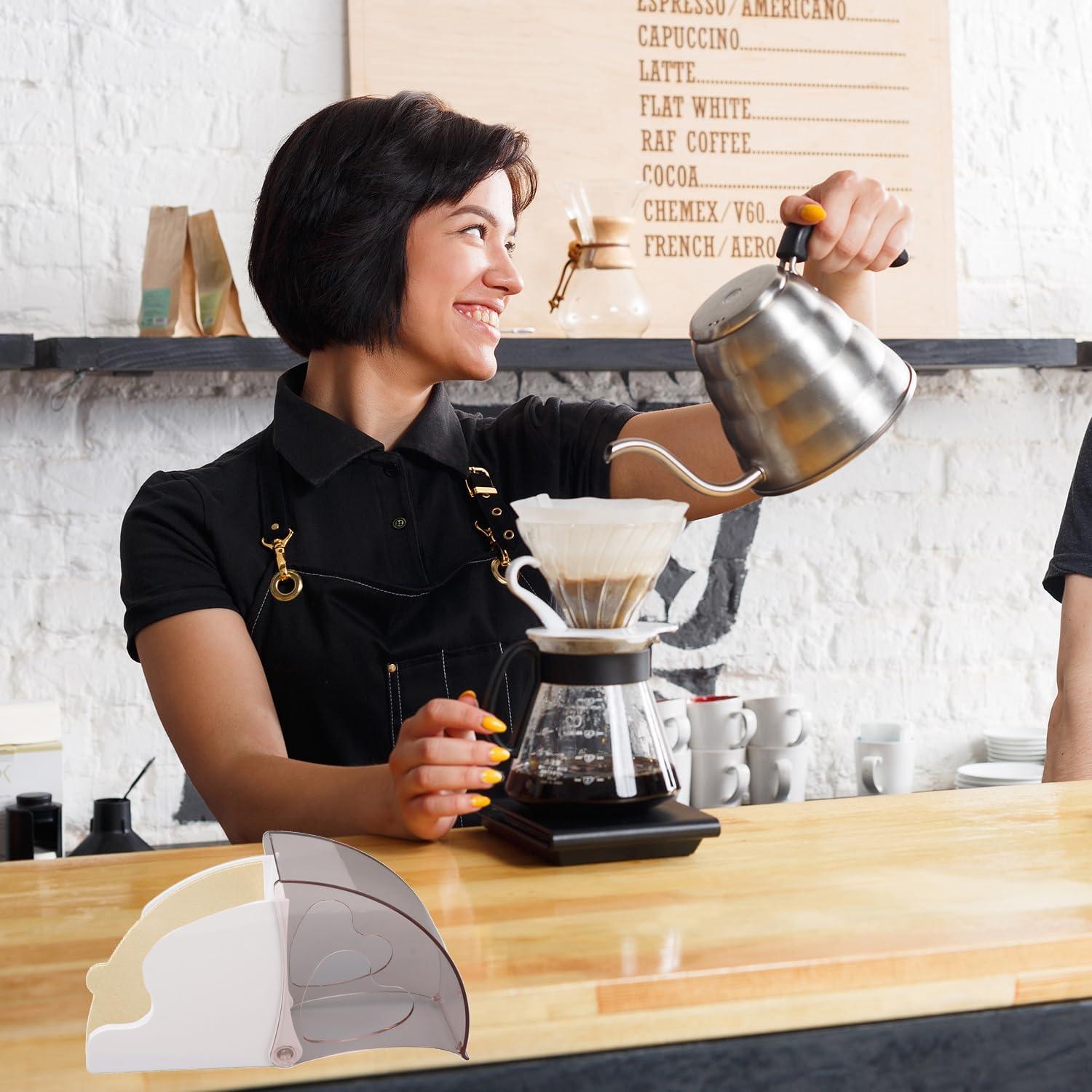 Soporte para Filtros de Café Tissting - Almacena 60 Filtros Cono