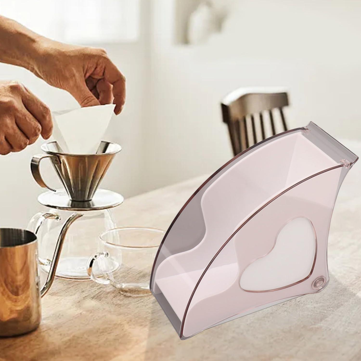 Soporte para Filtros de Café Tissting - Almacena 60 Filtros Cono