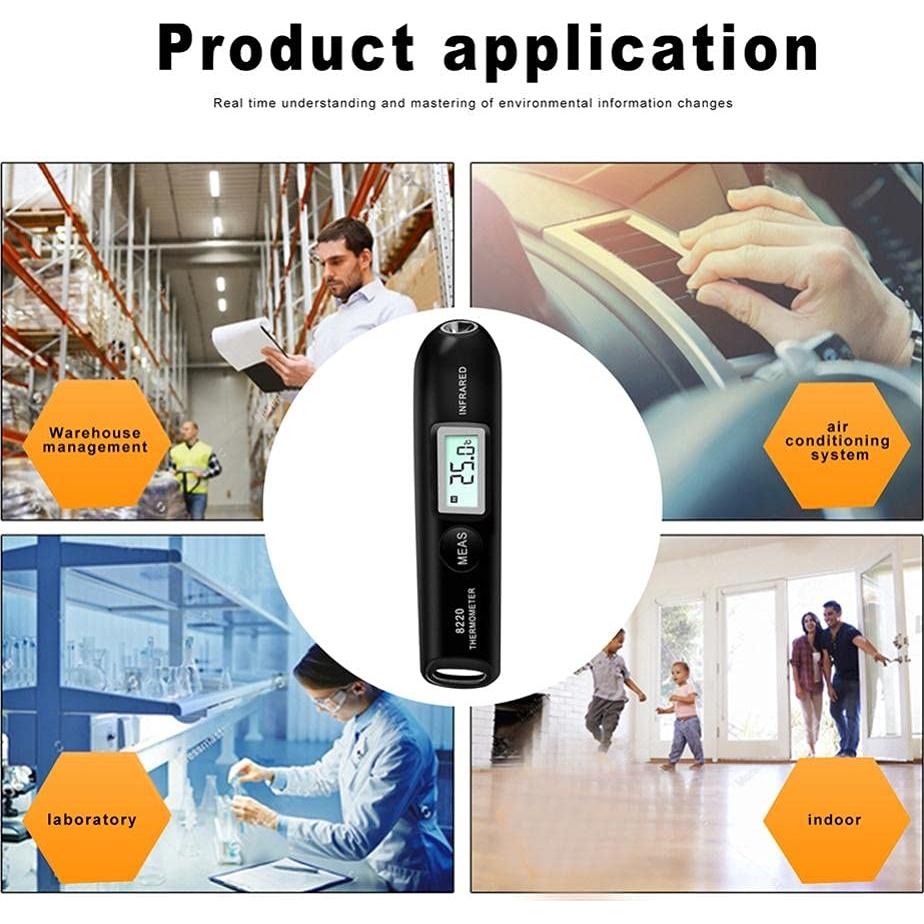 Termómetro Digital Infrarrojo Sin Contacto AUNMAS 220°C