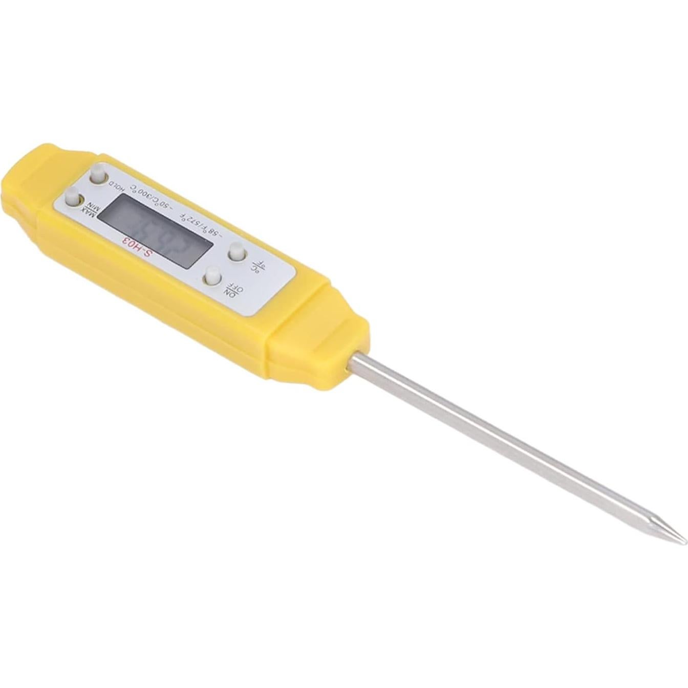 Termómetro Digital de Carne Fydun Tipo Pluma Amarillo