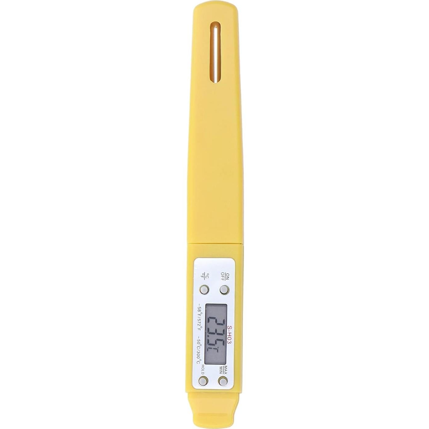 Termómetro Digital de Carne Fydun Tipo Pluma Amarillo