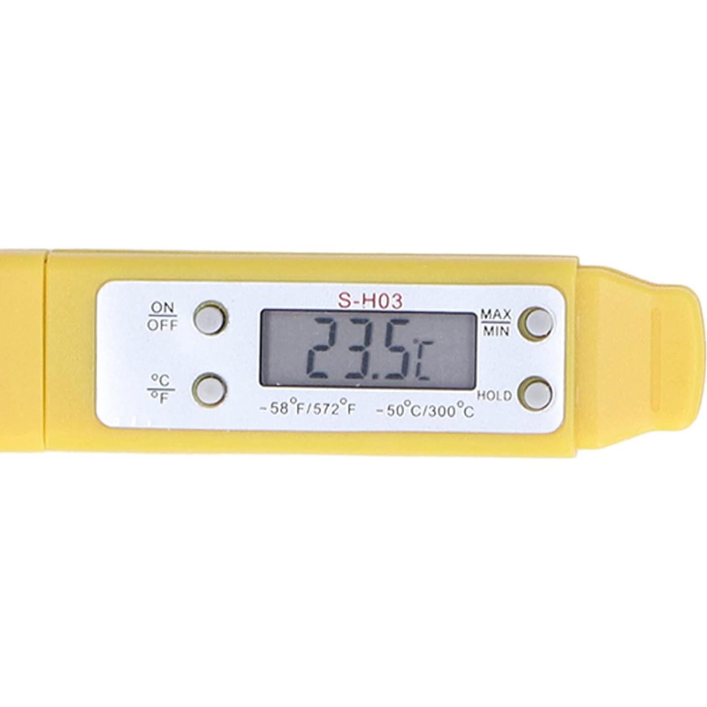 Termómetro Digital de Carne Fydun Tipo Pluma Amarillo