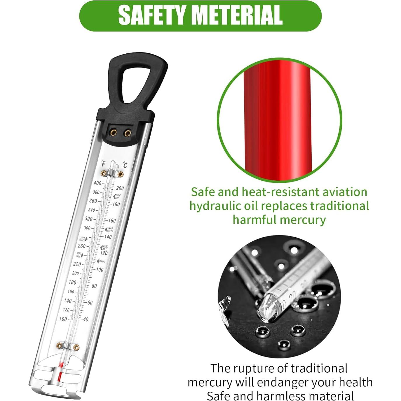Termómetro de Caramelo Sanfilix 2025 Acero Inoxidable 40-200°C