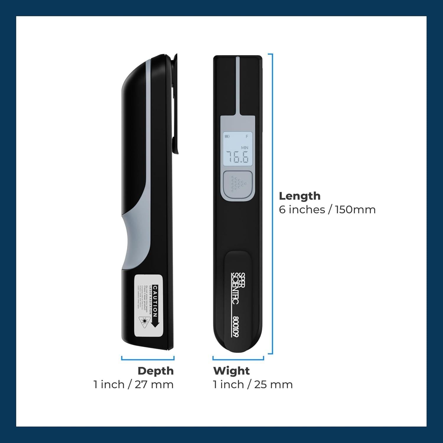 Termómetro Infrarrojo Pen Sper Scientific 800109 - 2 Pack