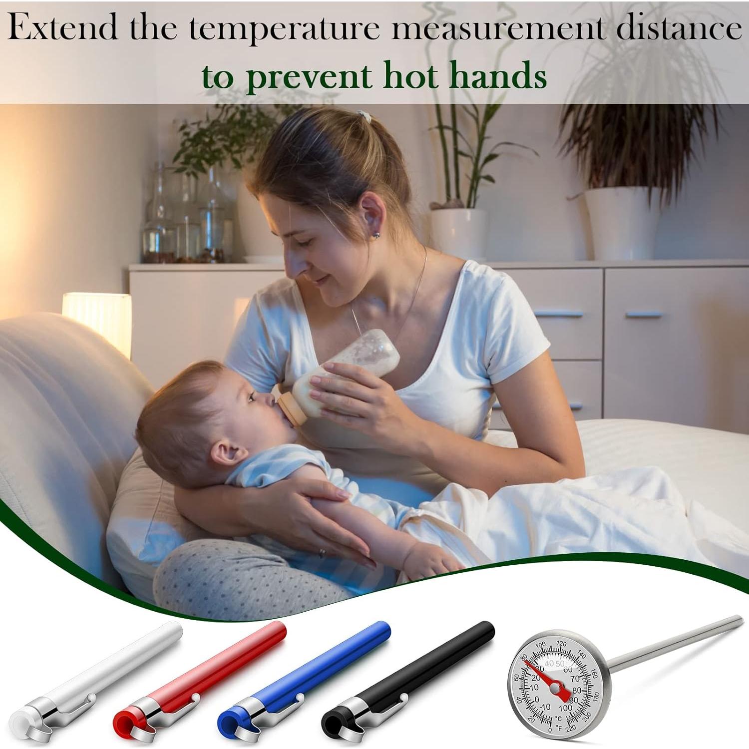 Termómetro de Cocina Xuhal Acero Inoxidable 4 Piezas 12.5 cm