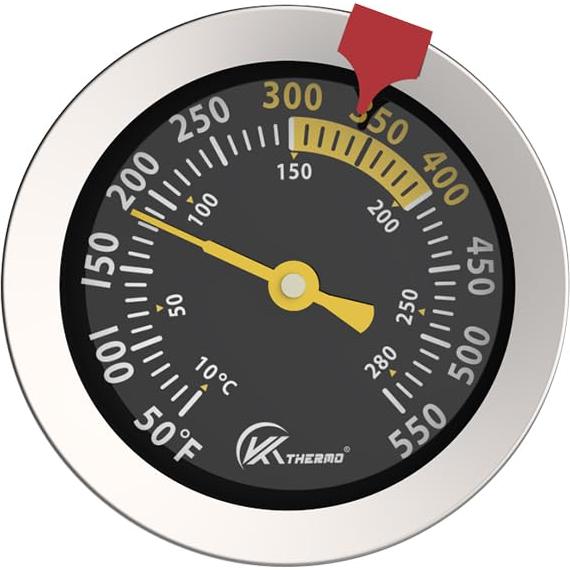 Termómetro de Aceite KT THERMO 30.48 cm Acero Inoxidable