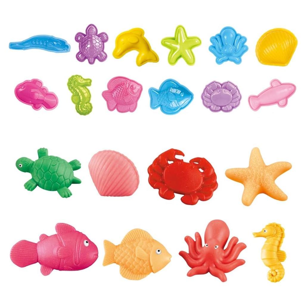 VConejo Juguetes de Masa Colorida Set Oceánico 181g