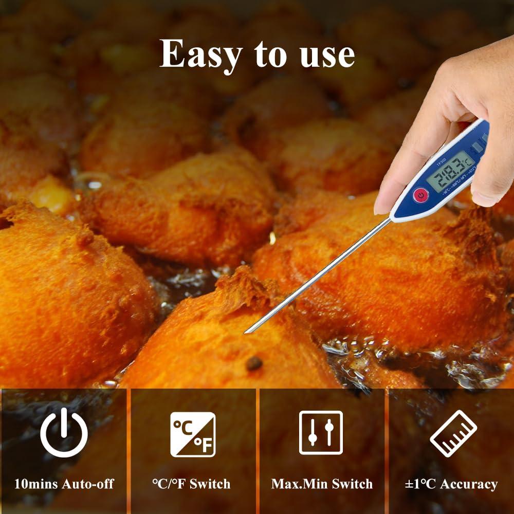 Termómetro Digital de Carne Wisebee TP300, Sonda 12.7 cm